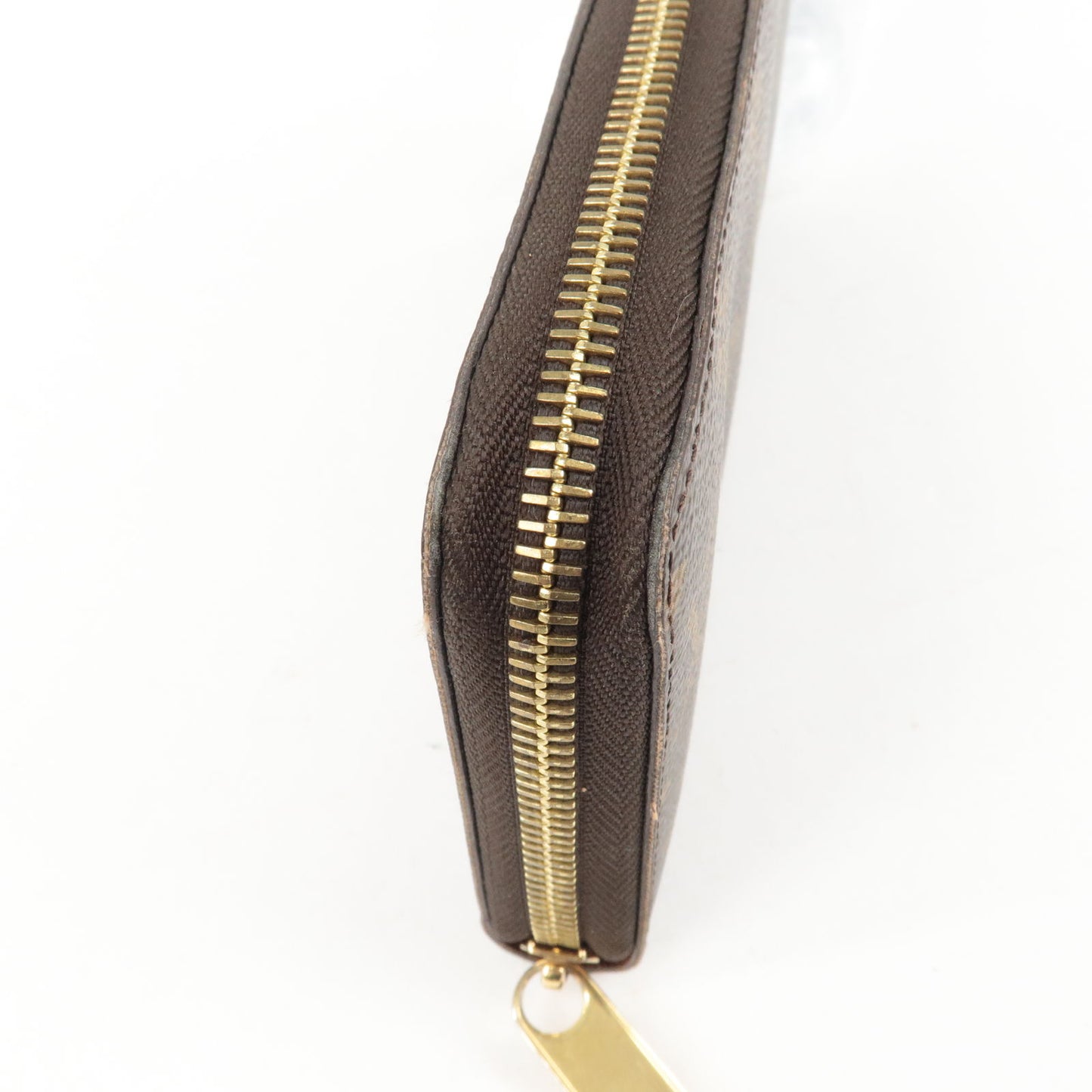 Louis Vuitton Monogram Zip Round Long Wallet Old Style M60017