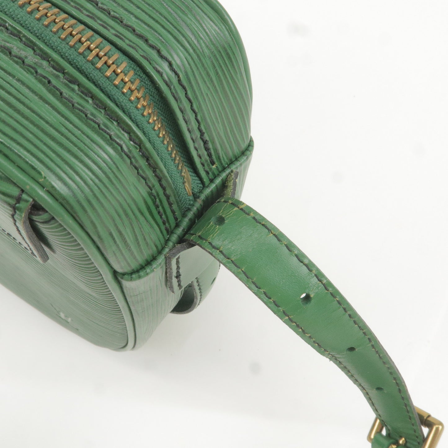 Louis Vuitton Epi Jeune Fille Shoulder Bag Borneo Green M52154