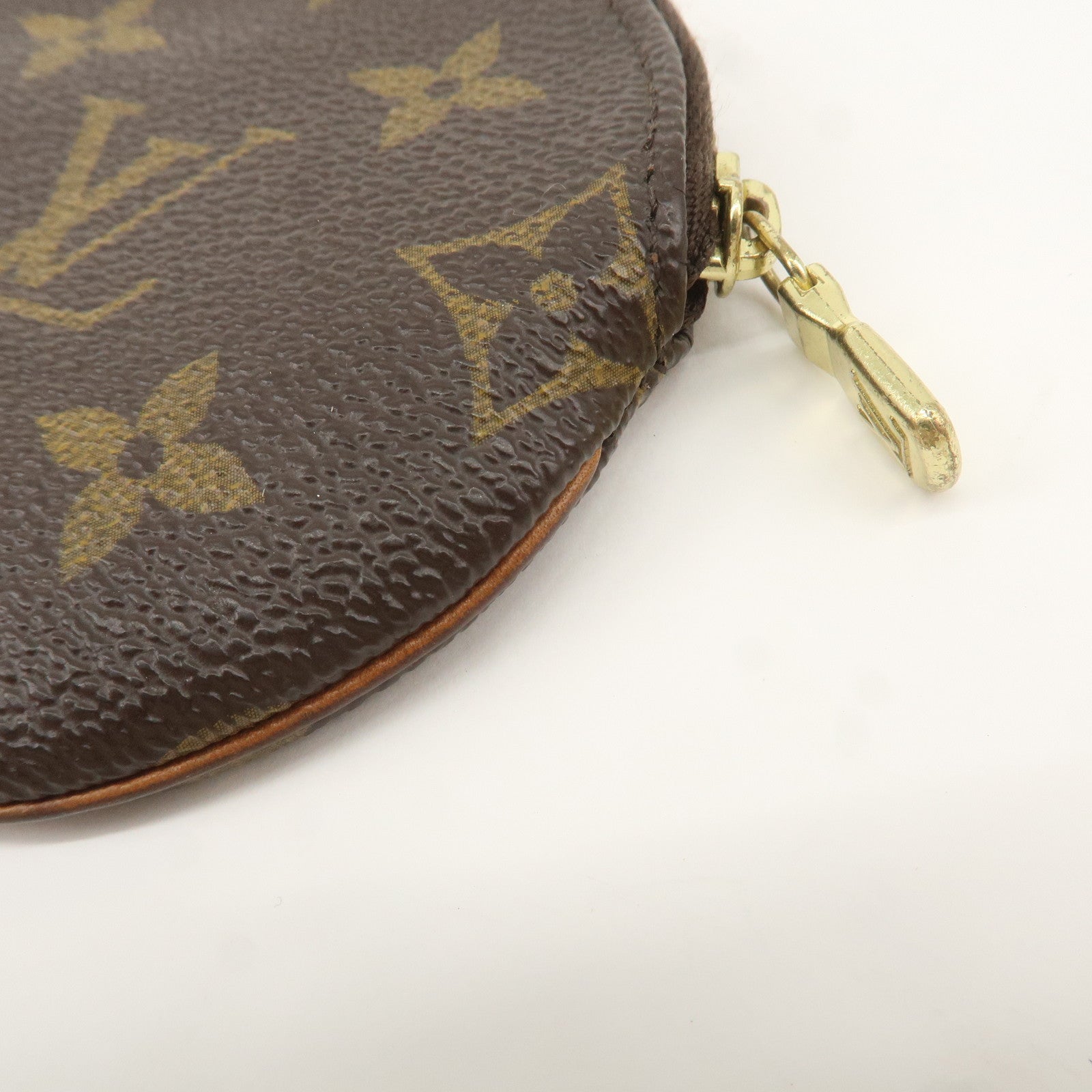 Louis Vuitton Monogram Porte Monnaie Rond Coin Case M61926