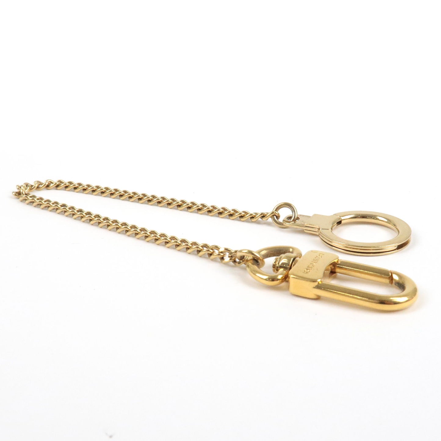 Louis Vuitton Chenne Ano Cles Key Chain Key Charm Gold M58021
