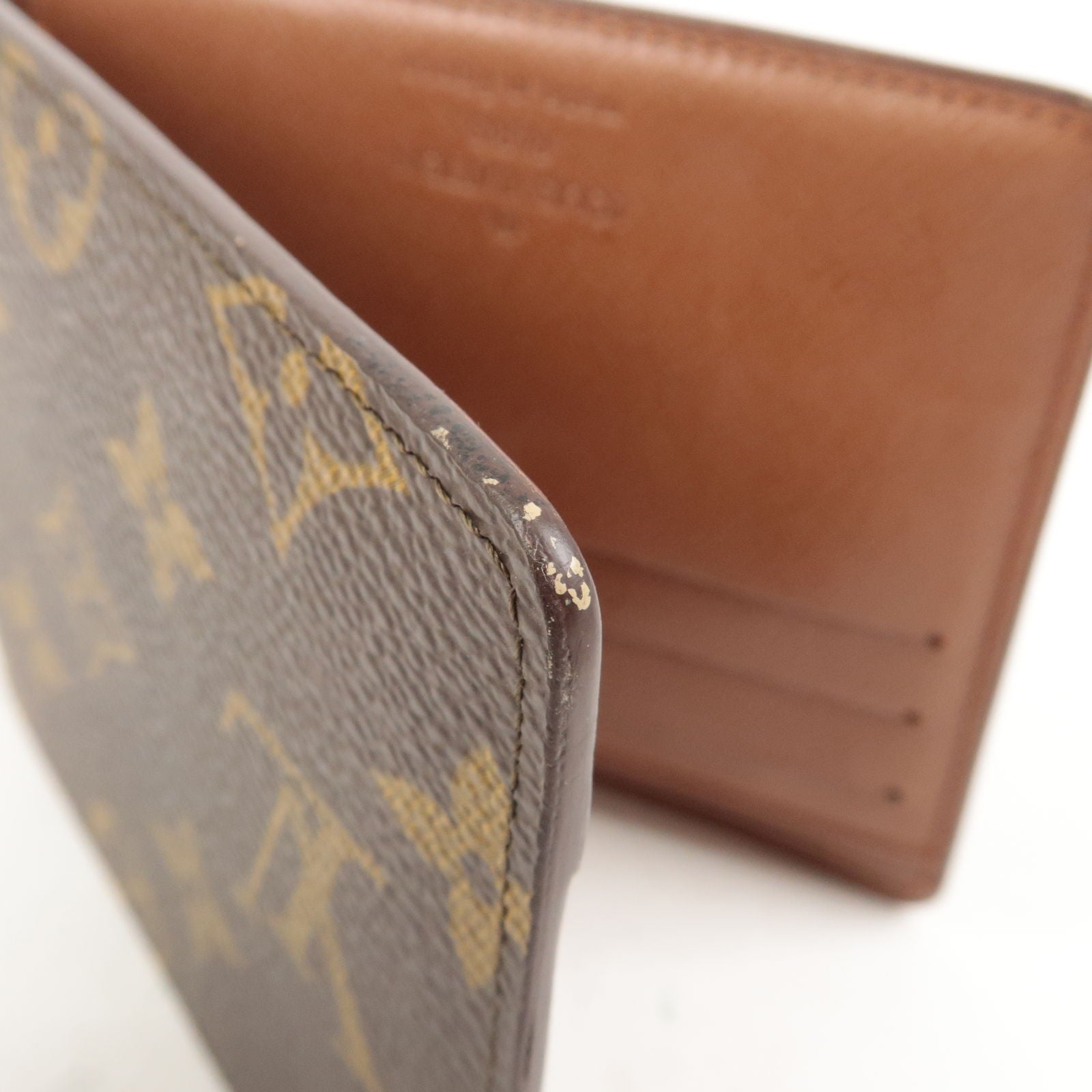 Shop for Louis Vuitton Monogram Canvas Leather Macro Bifold Wallet