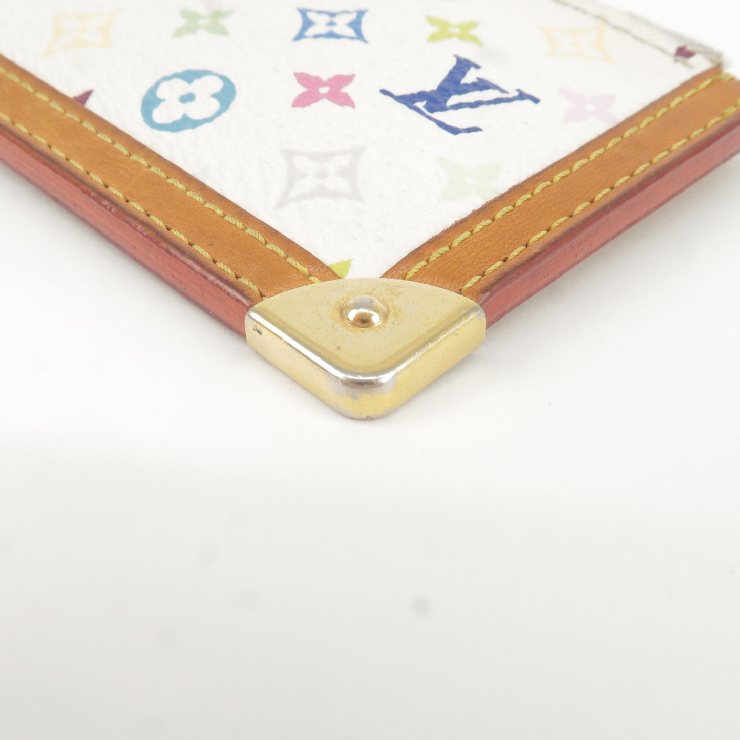 Louis Vuitton Monogram Multi Color Pochette Cles Coin Case M92655