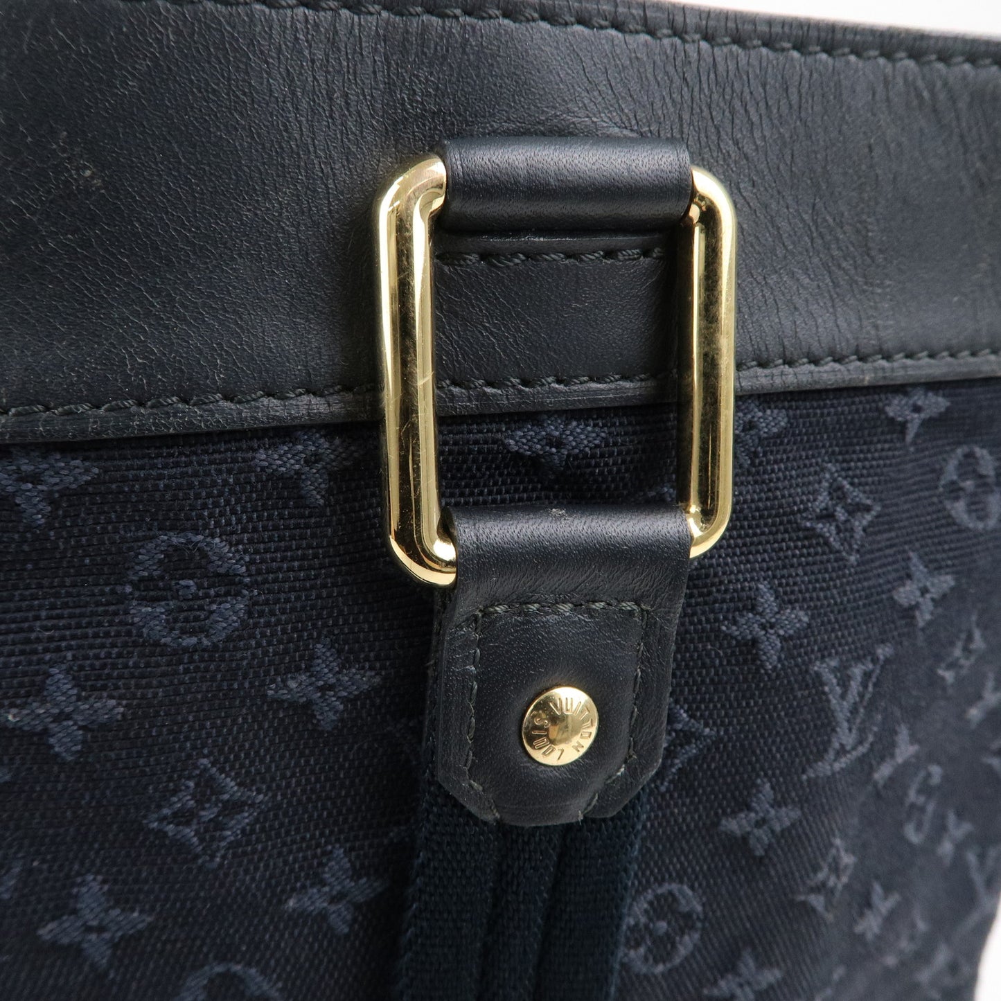 Louis Vuitton Monogram Mini Lucille GM Tote Bag Blue M92679