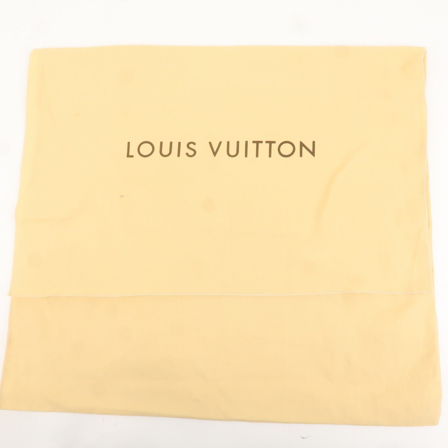 Louis Vuitton Set of 10 Dust Bag Flap Style Beige