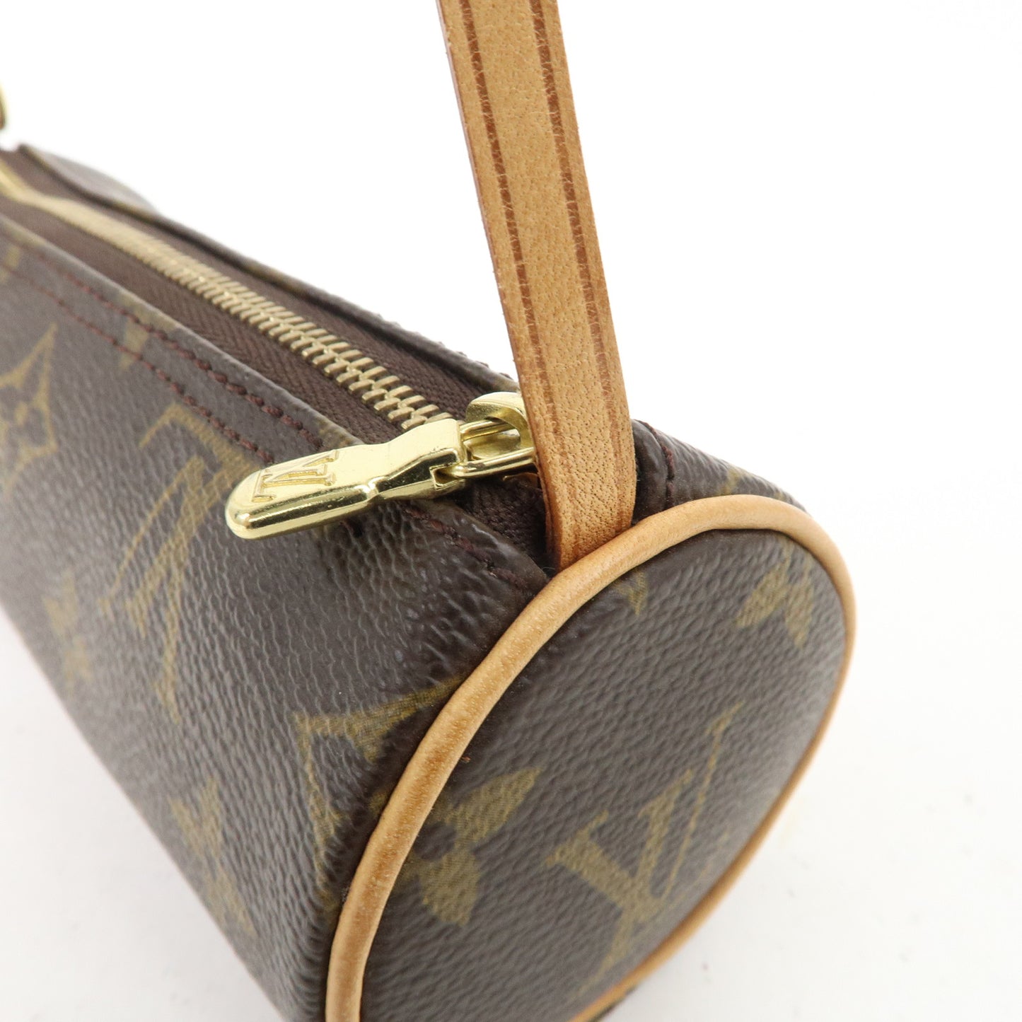 Louis Vuitton Monogram Mini Pouch for Papillon Bag Brown