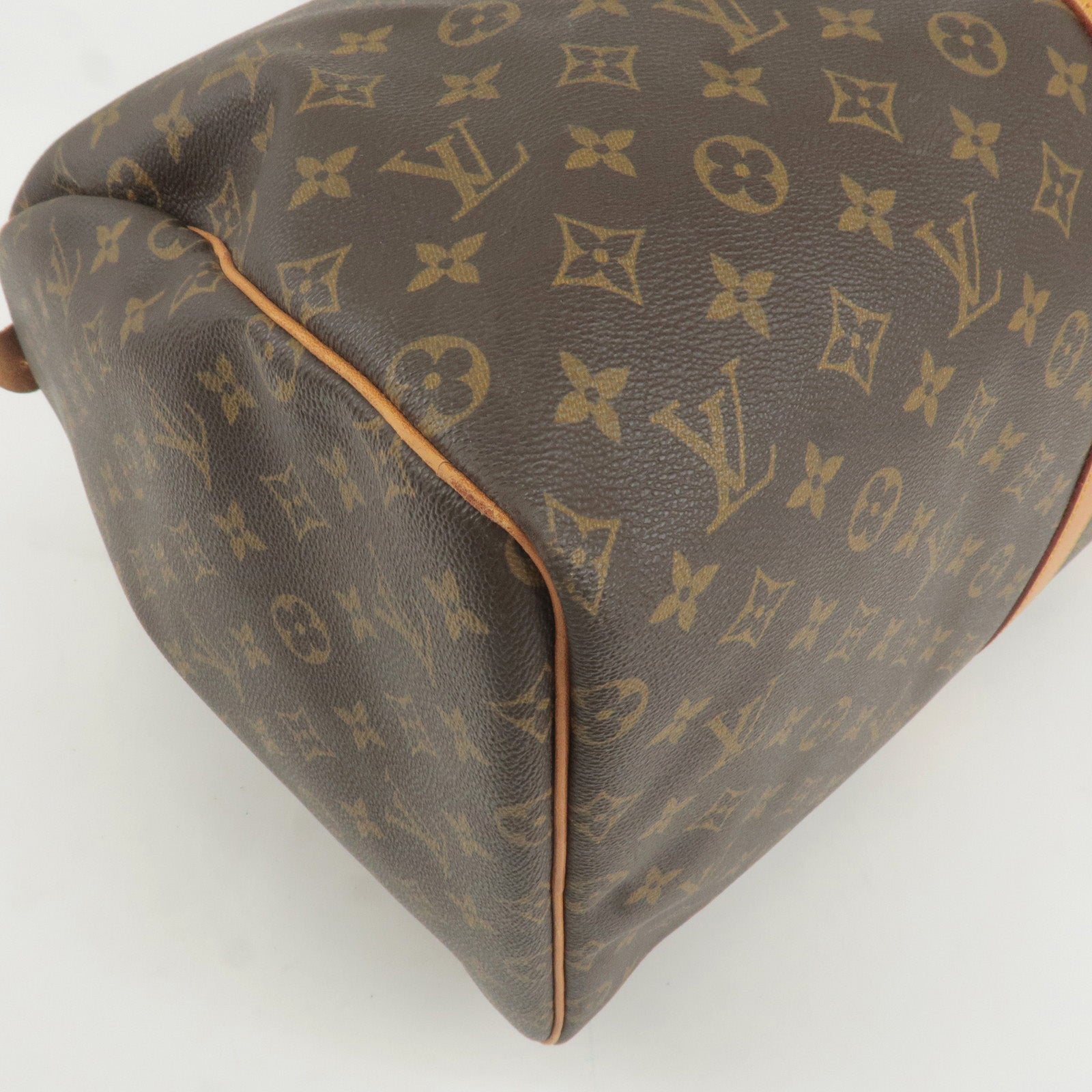 Pre-owned Louis Vuitton 2000 Papillon 30 Travel Bag In Brown