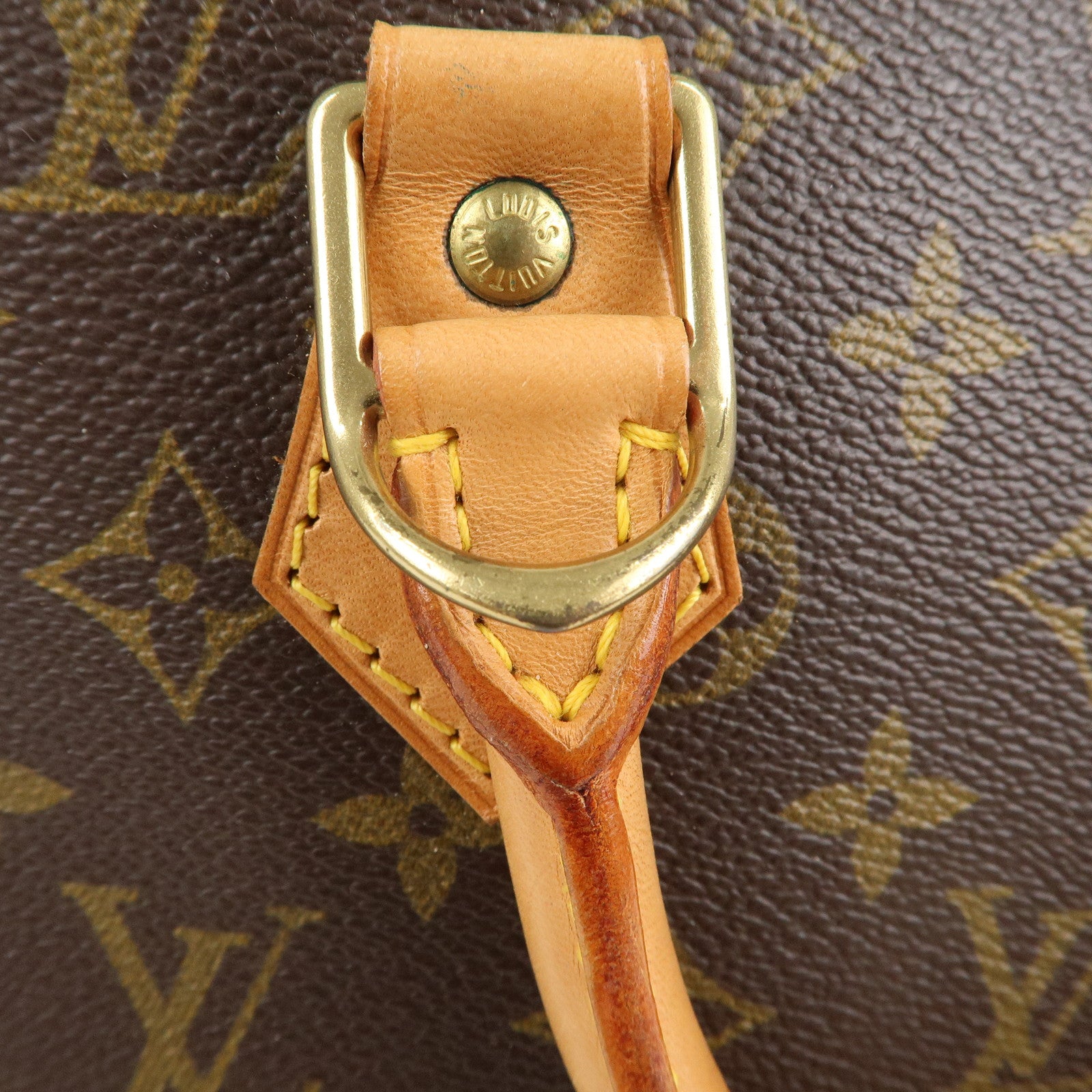 LOUIS VUITTON Handbag M51130 Alma PM Monogram Brown black Customized –