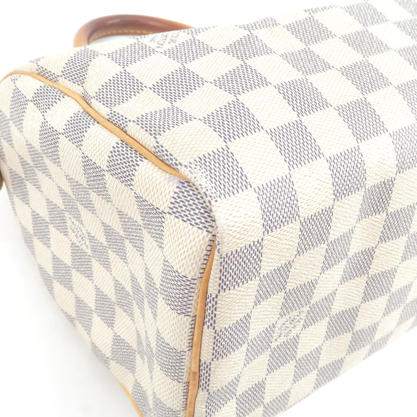 Louis Vuitton Damier Azur Speedy 25 Boston Hand Bag N41534