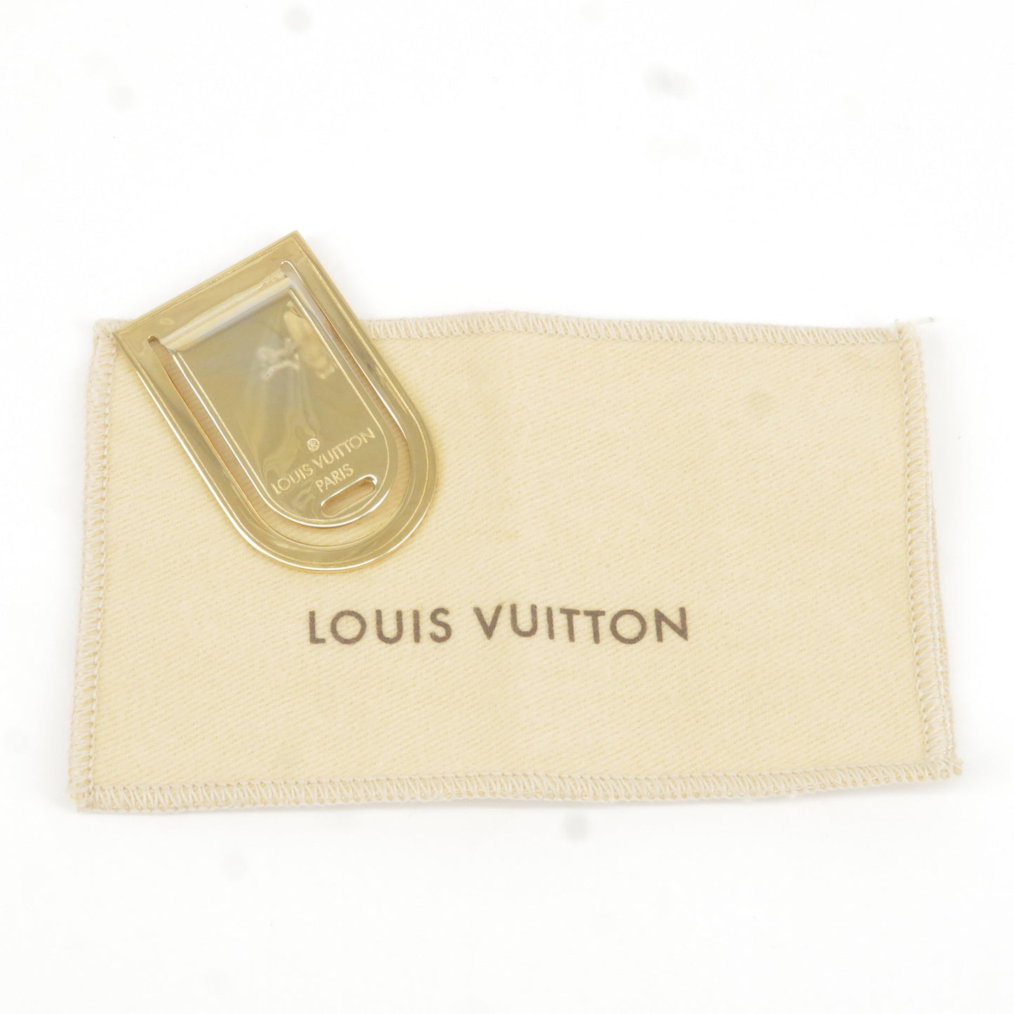 Louis Vuitton Pose a Bier Port Address Money Clip M65068