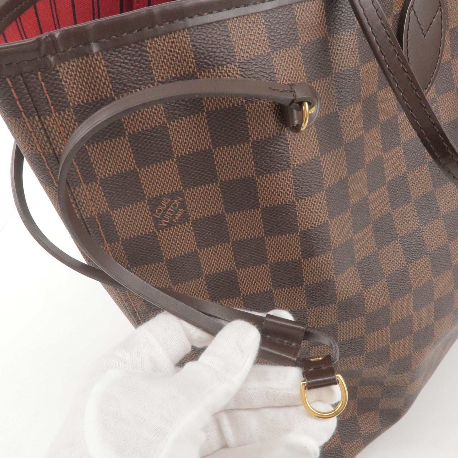 Louis Vuitton - Neverfull GM- Damier Canvas - Beige - Women - Handbag - Luxury