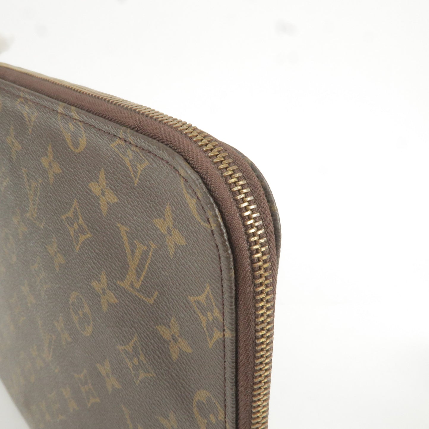 Louis Vuitton Monogram Posh Documents Clutch Bag M53456