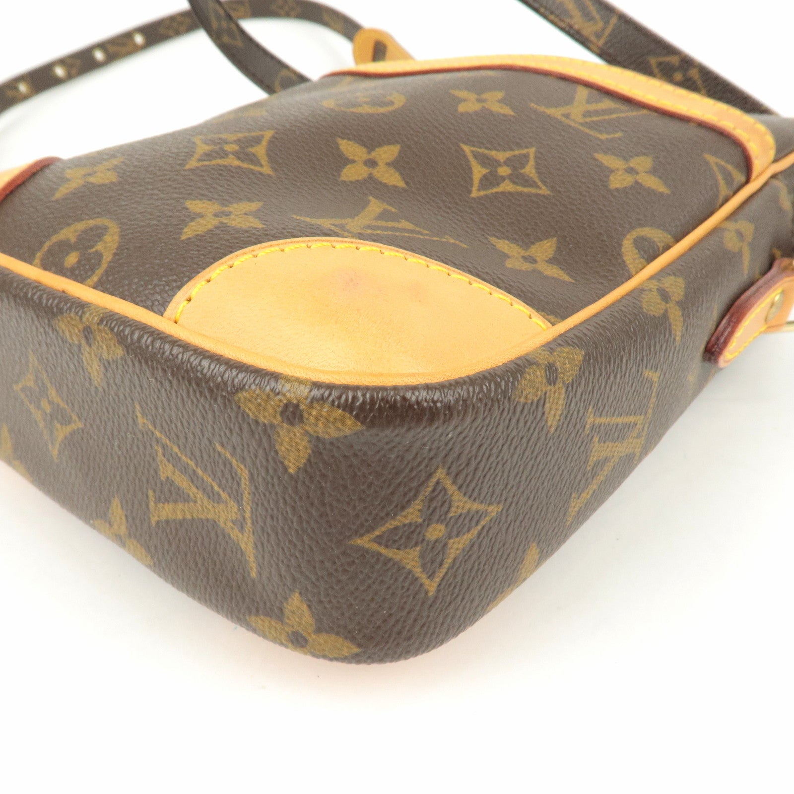 Authentic Louis Vuitton Monogram Danube Shoulder Cross Body Bag M45266 LV  1773G