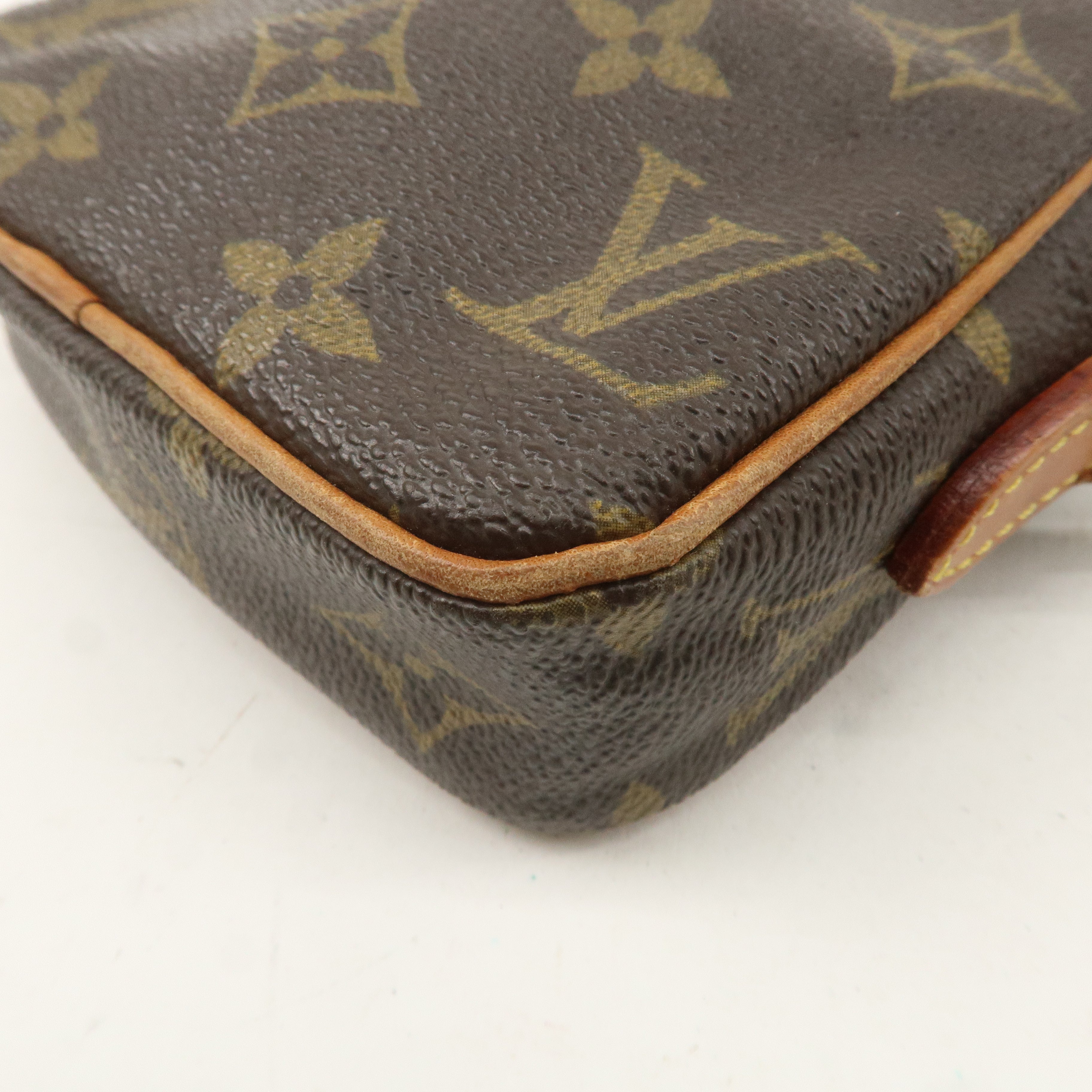 Louis Vuitton Monogram Mini Danube Shoulder Bag Brown M45268