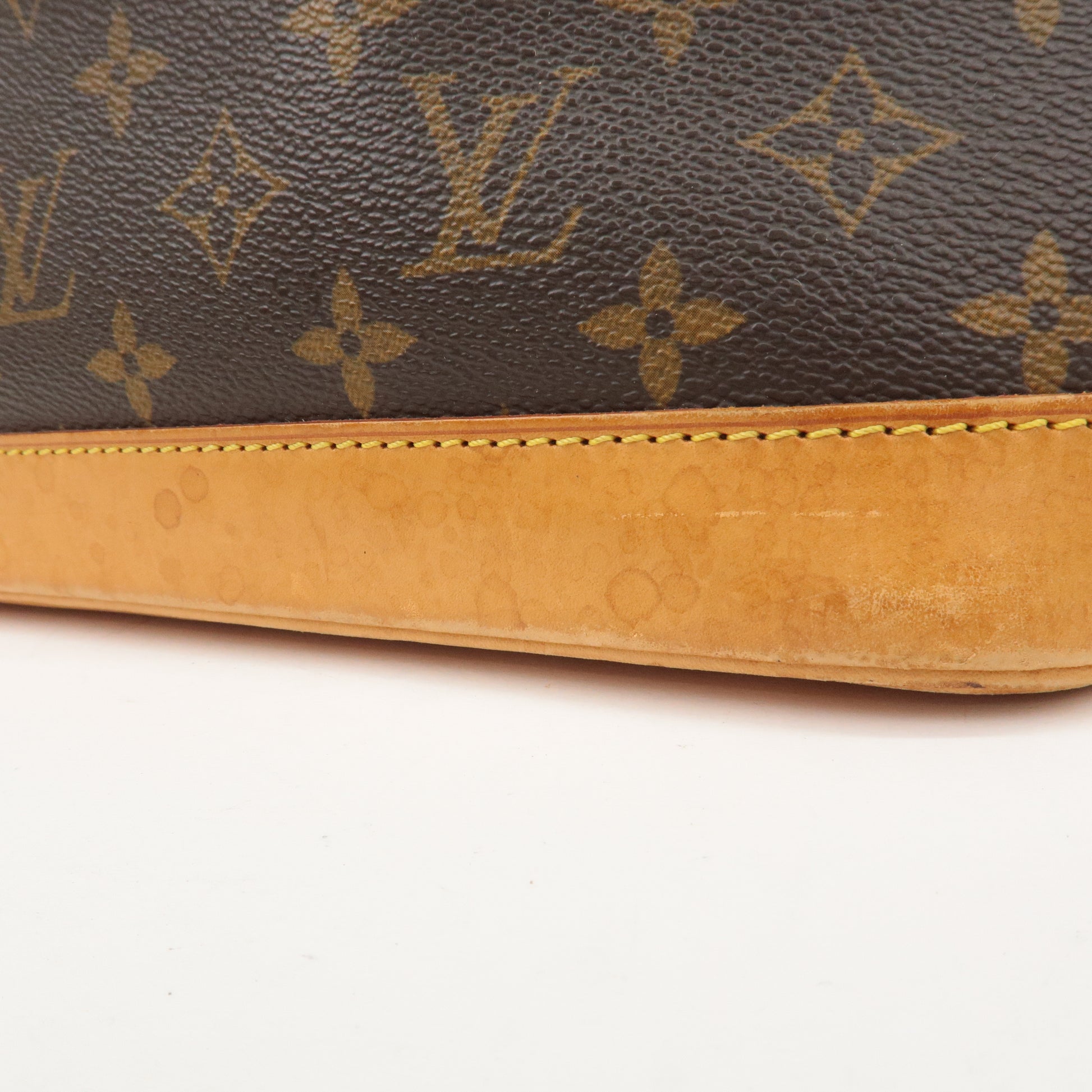 Louis Vuitton Alma M51130 Brown Monogram Hand Bag 11550