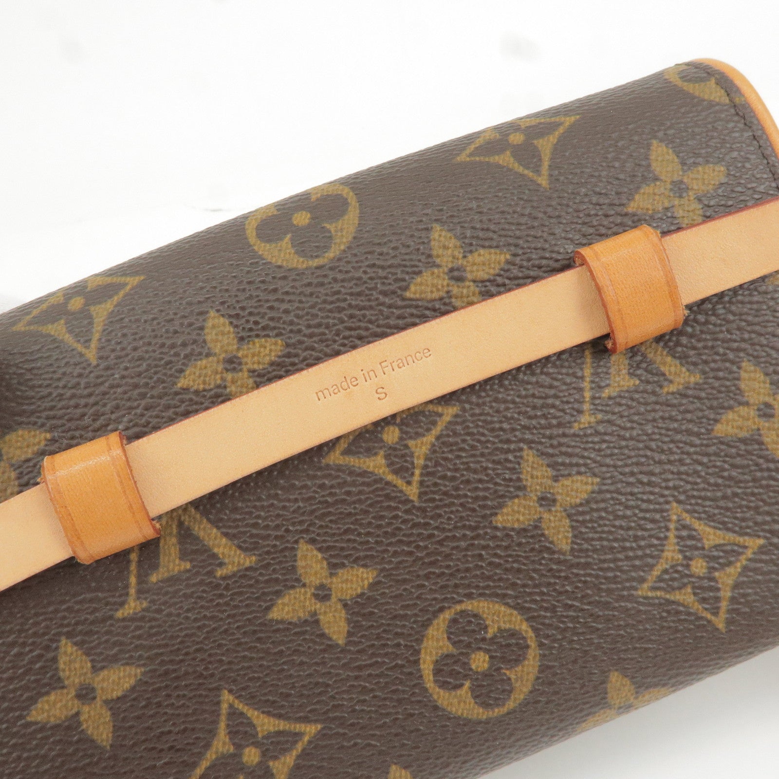 Pre-Owned Louis Vuitton Belt Bag Pochette Florantine Monogram M51855 Waist  Pouch S Size Nume FL0043 LOUIS VUITTON Flap Ladies Brown (Good)