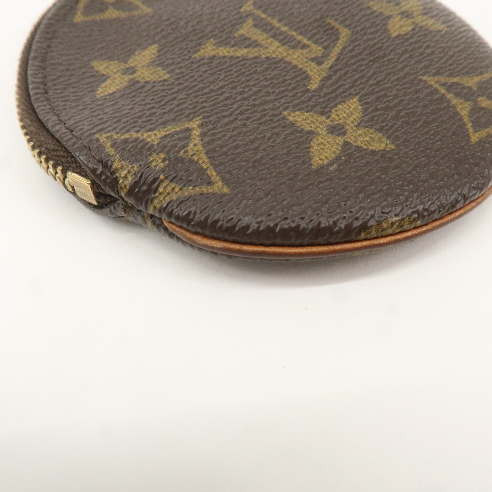 Louis Vuitton Monogram Porte Monnaie Rond Coin Case M61926