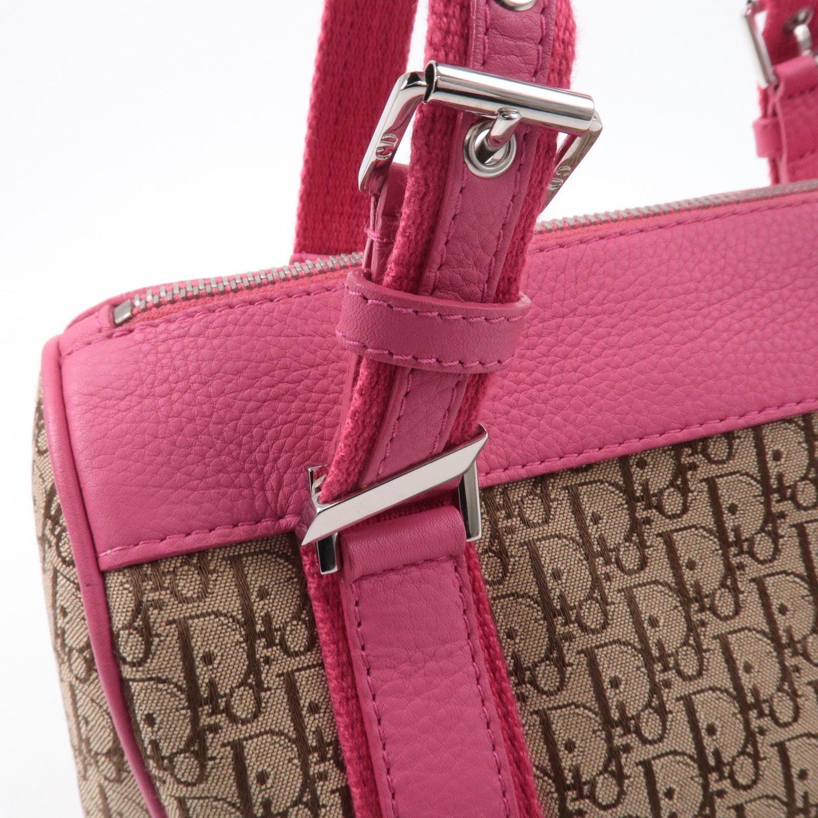Pink – dct - Leather - Christian - Dior - bag ZVLR-627