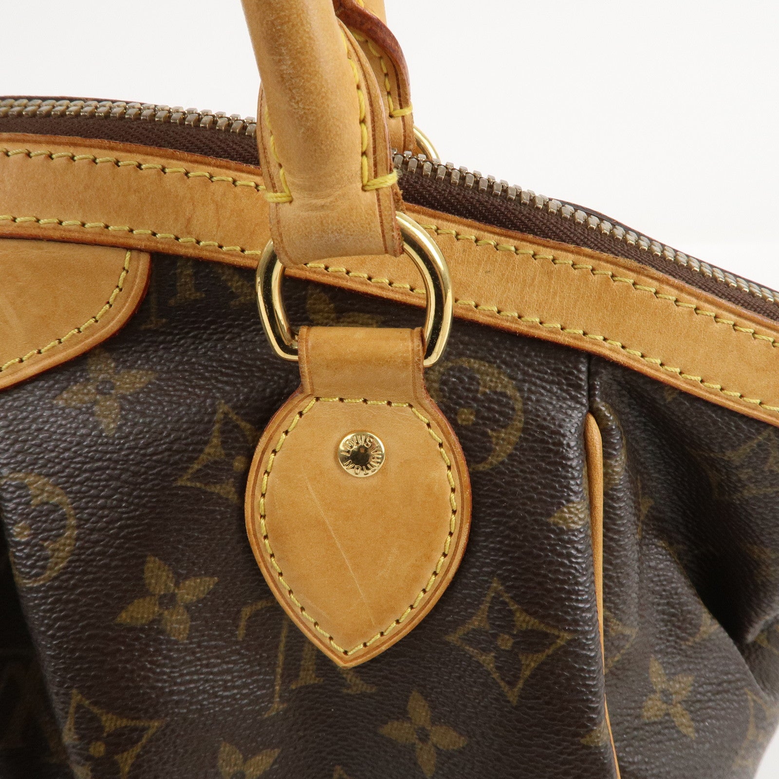 Louis Vuitton Tivoli PM Handbag Monogram-Louis Vuitton Tivoli PM