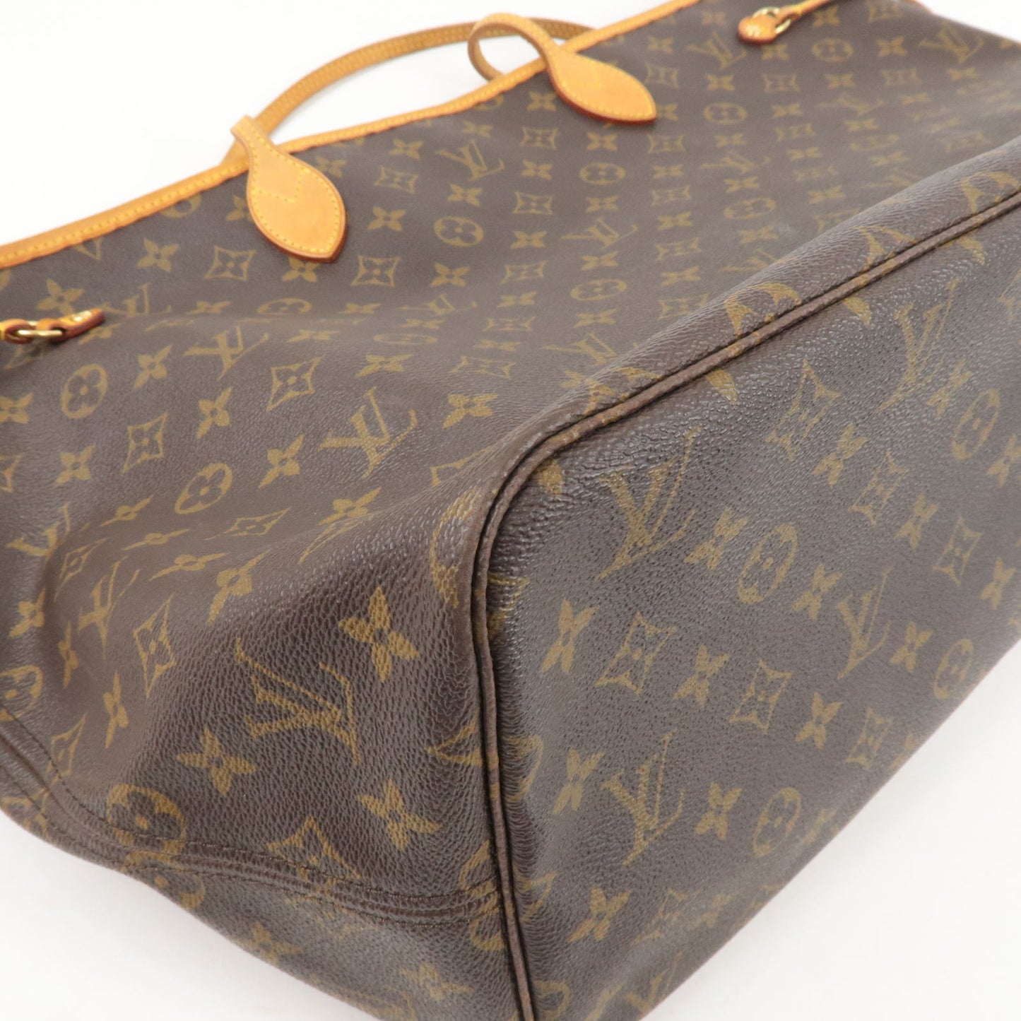 Louis-Vuitton-Monogram-Neverfull-GM-Tote-Bag-Hand-Bag-M40157