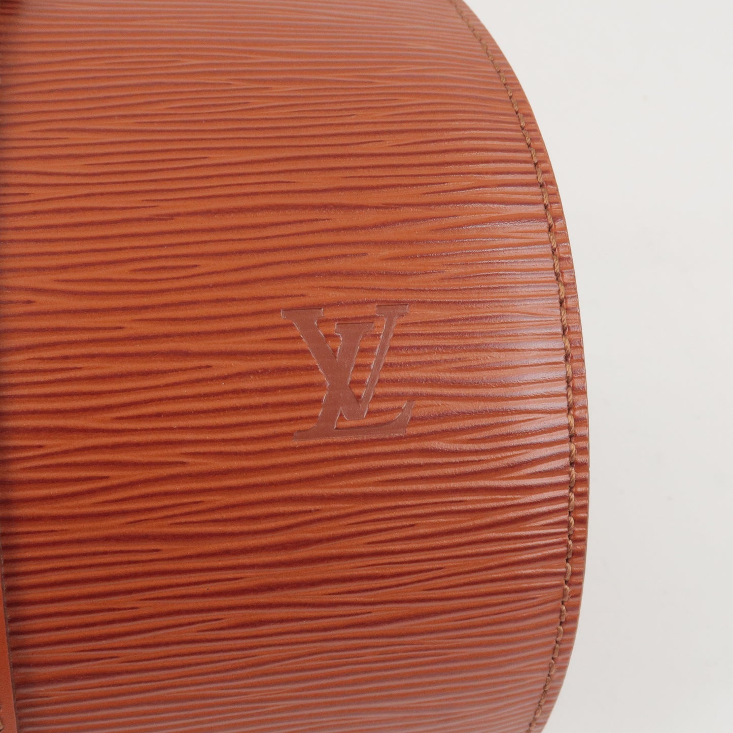 Louis Vuitton Epi Soufflot Hand Bag Kenya Brown M52223