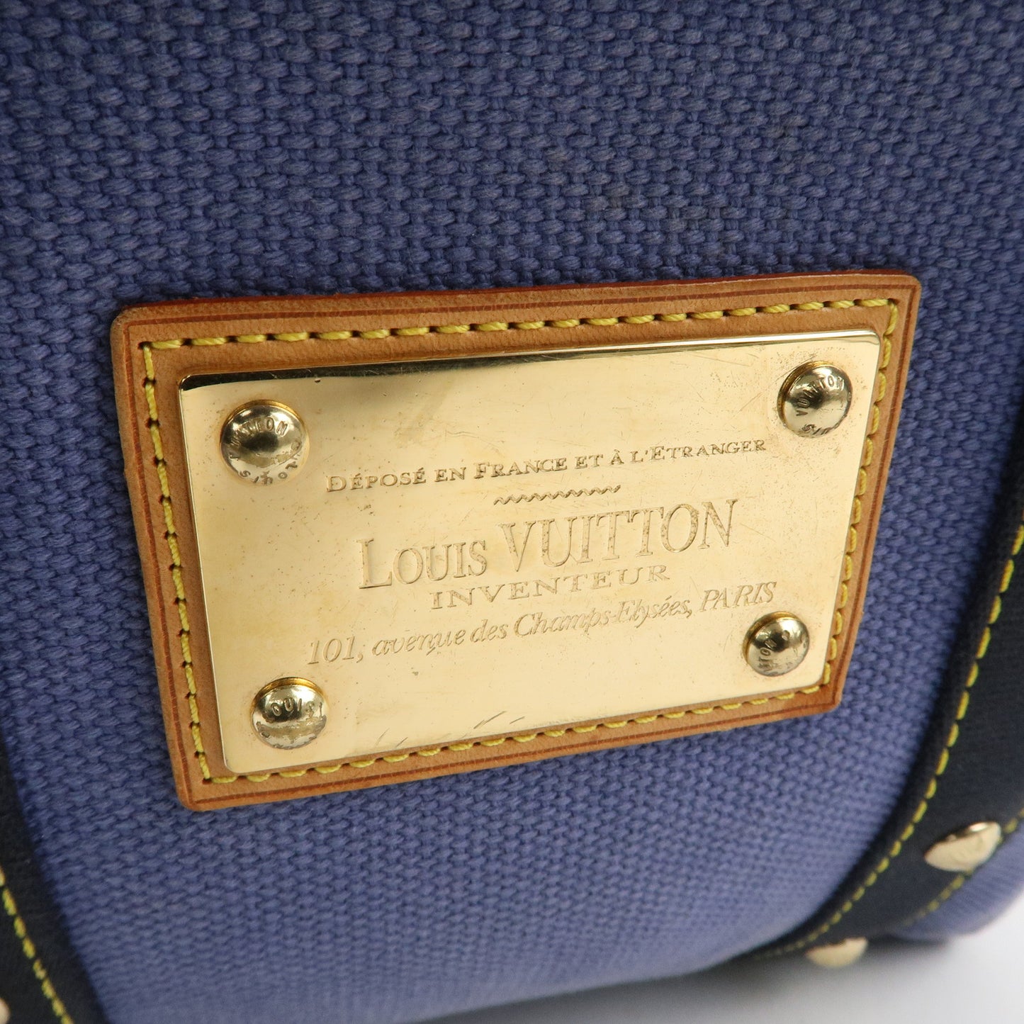 Louis Vuitton Set of 2 Antigua Cabas PM Hand Bag M40090 M40037