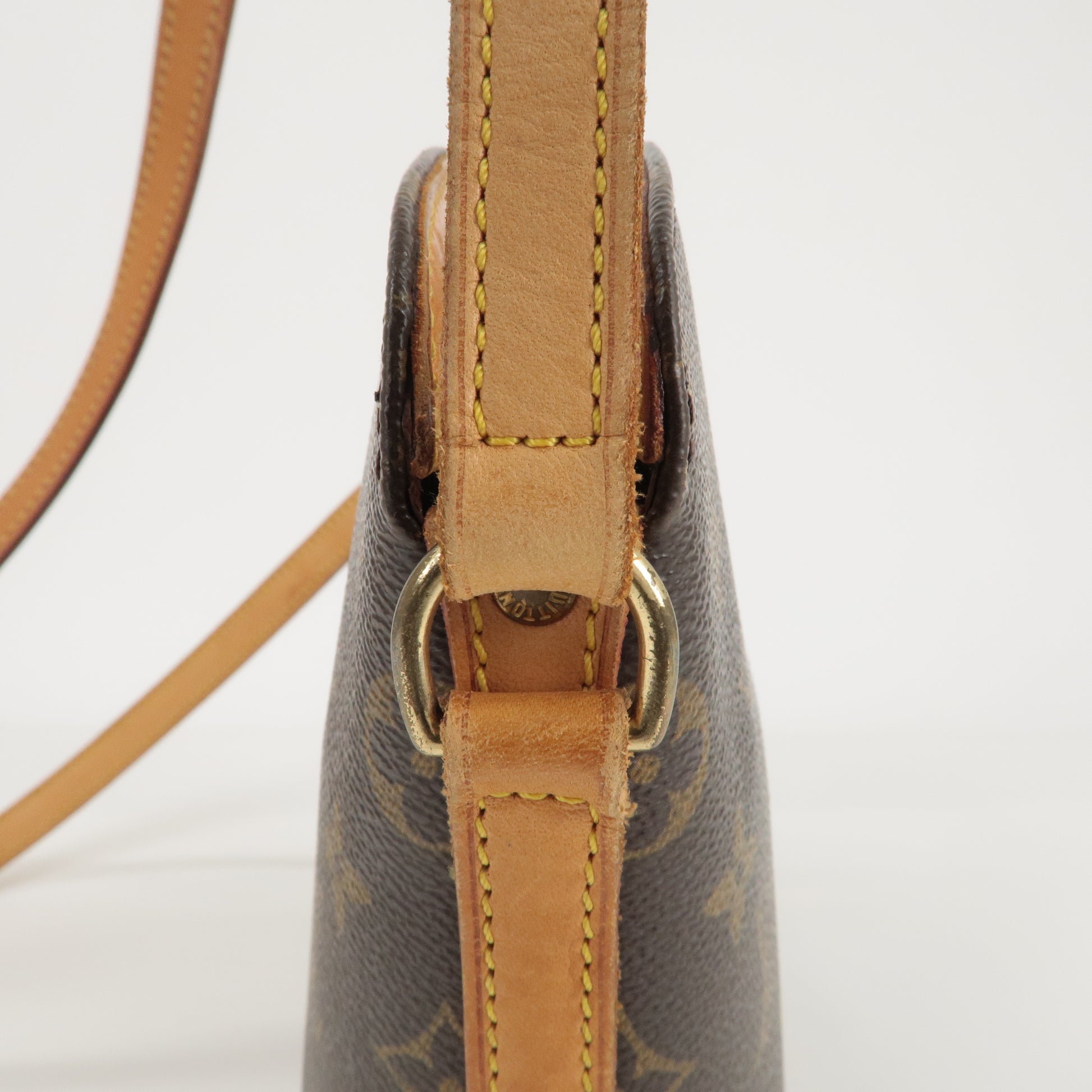 LOUIS VUITTON Drouot Used Shoulder Bag Monogram M51290 France Vintage #BP317