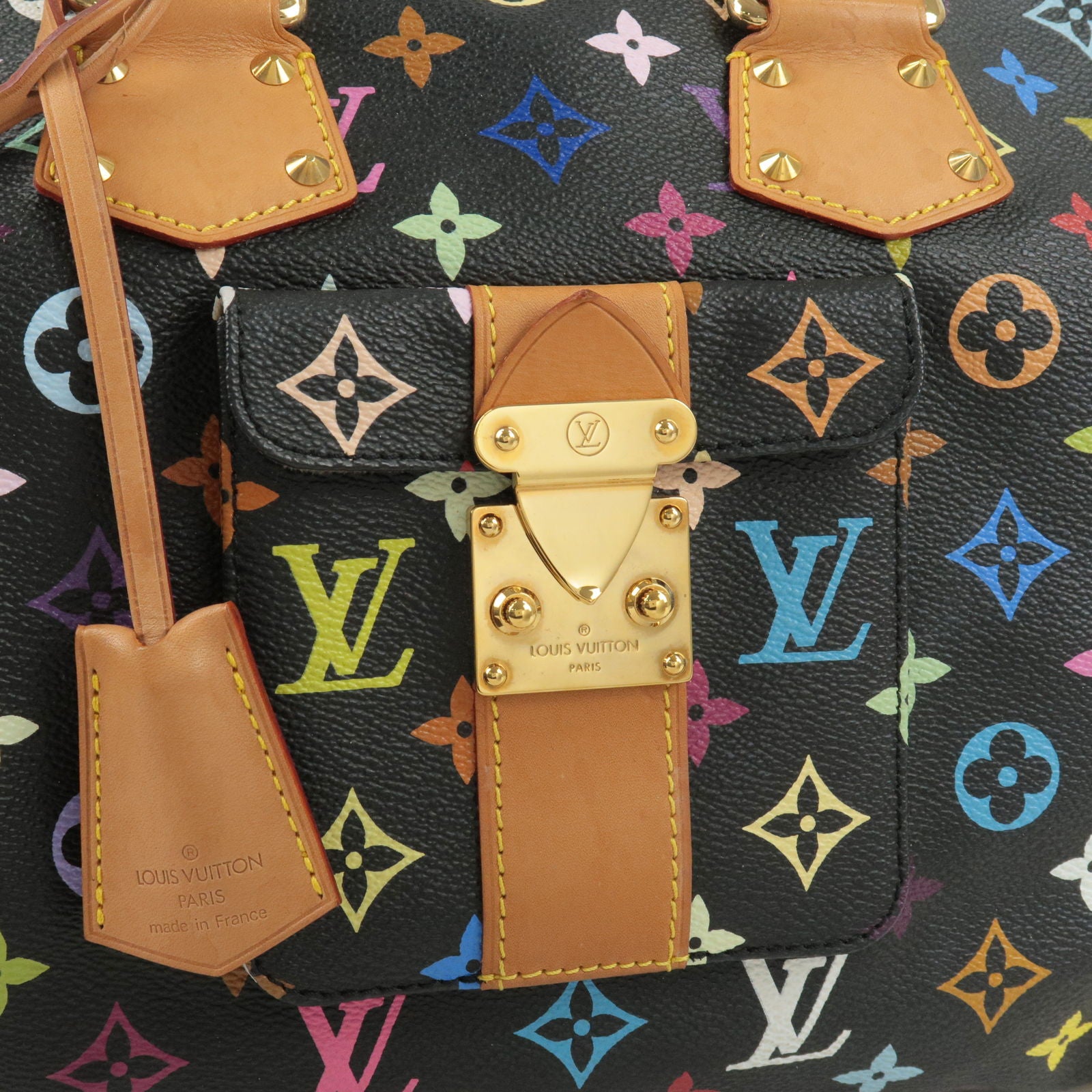 ep_vintage luxury Store - Monogram - Speedy - 30 - Murakami