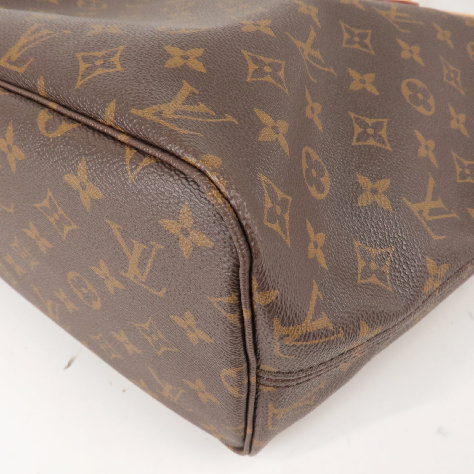 Authentic Louis Vuitton M41178 Monogram Neverfull MM Tote Bag