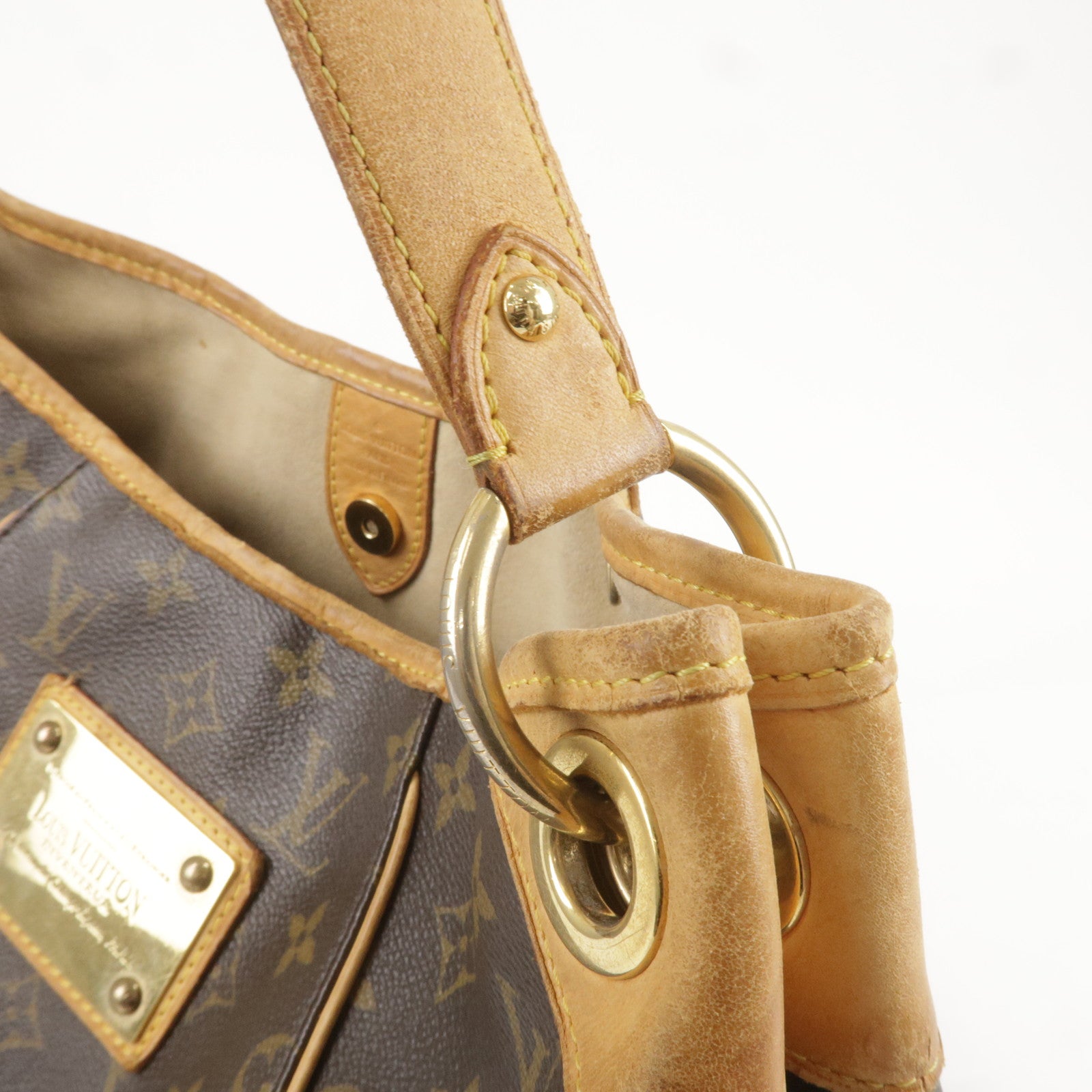 Brown Louis Vuitton Monogram Galliera PM Shoulder Bag – Designer