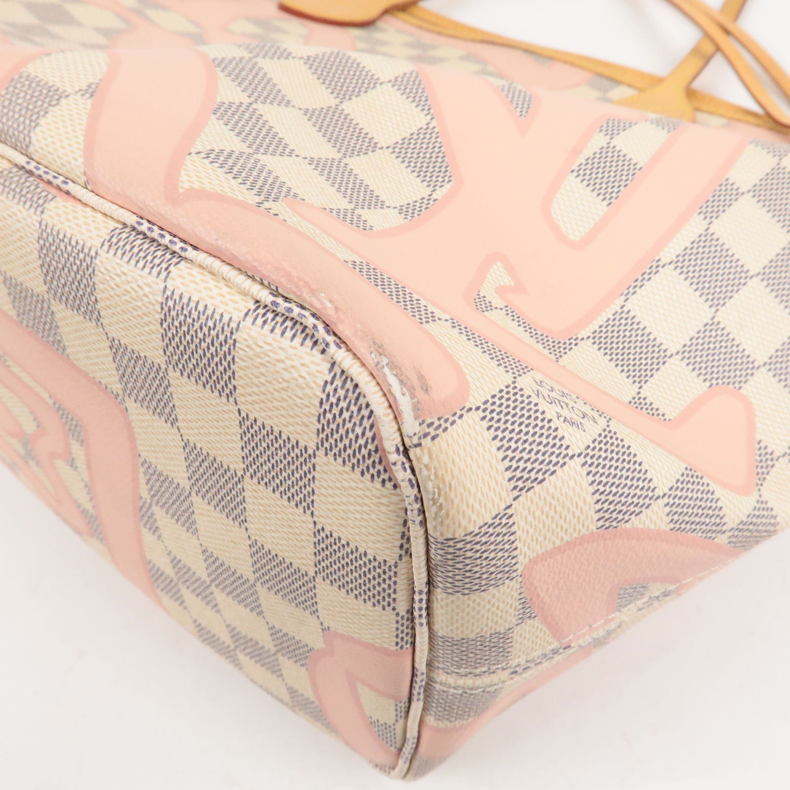 Louis Vuitton Damier Azur Tahitienne Crossbody Wristlet