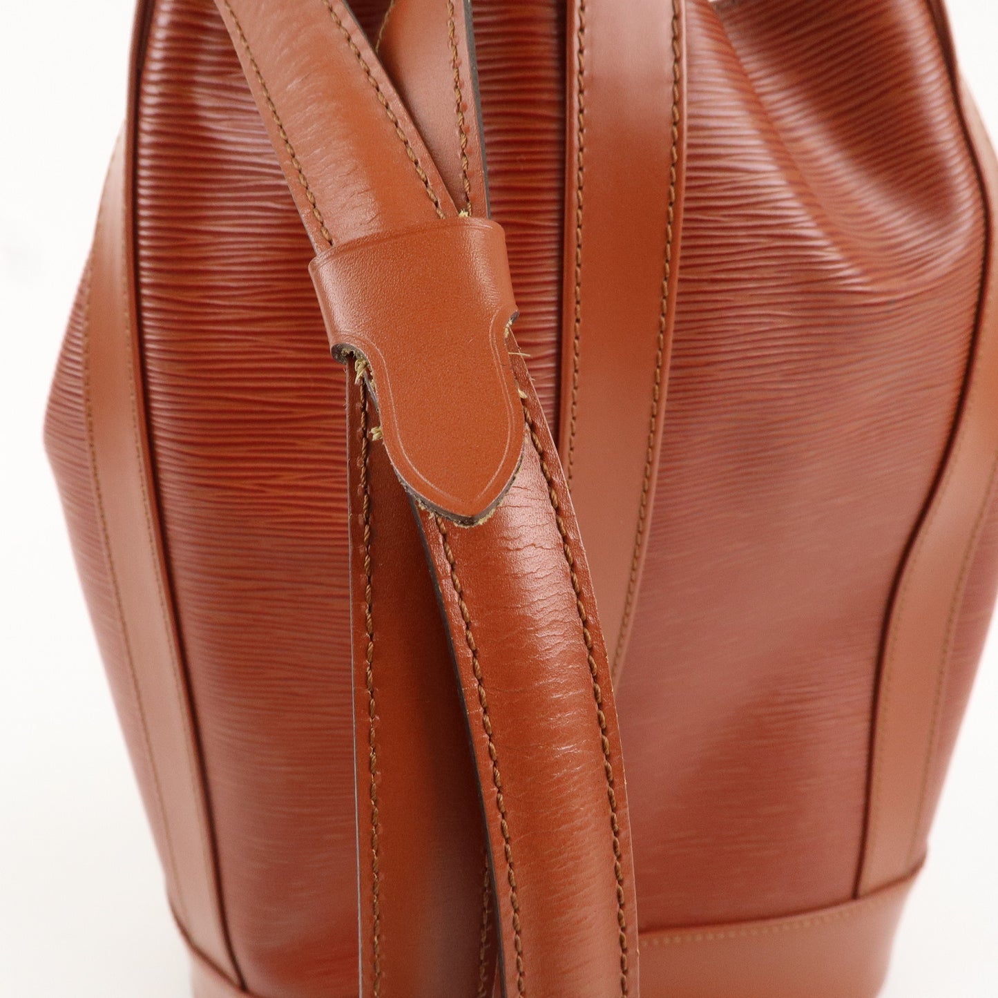 Louis Vuitton Epi Randonnee PM Laundry Bag Kenya Brown M52353