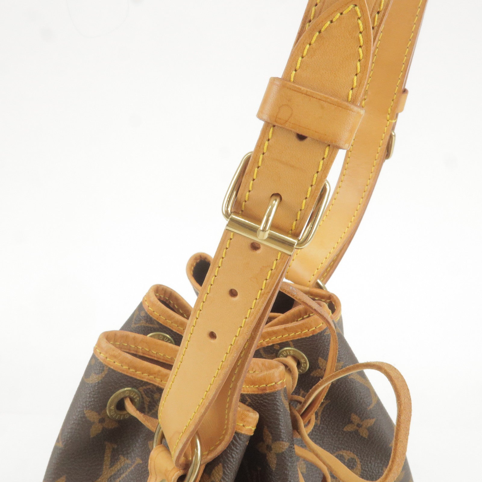 Auth Louis Vuitton Monogram Noe Shoulder Tote Bag M42224 AR0946