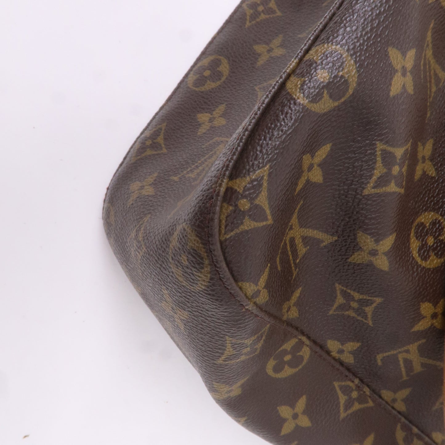 Louis Vuitton Monogram Looping GM Shoulder Bag Brown M51145