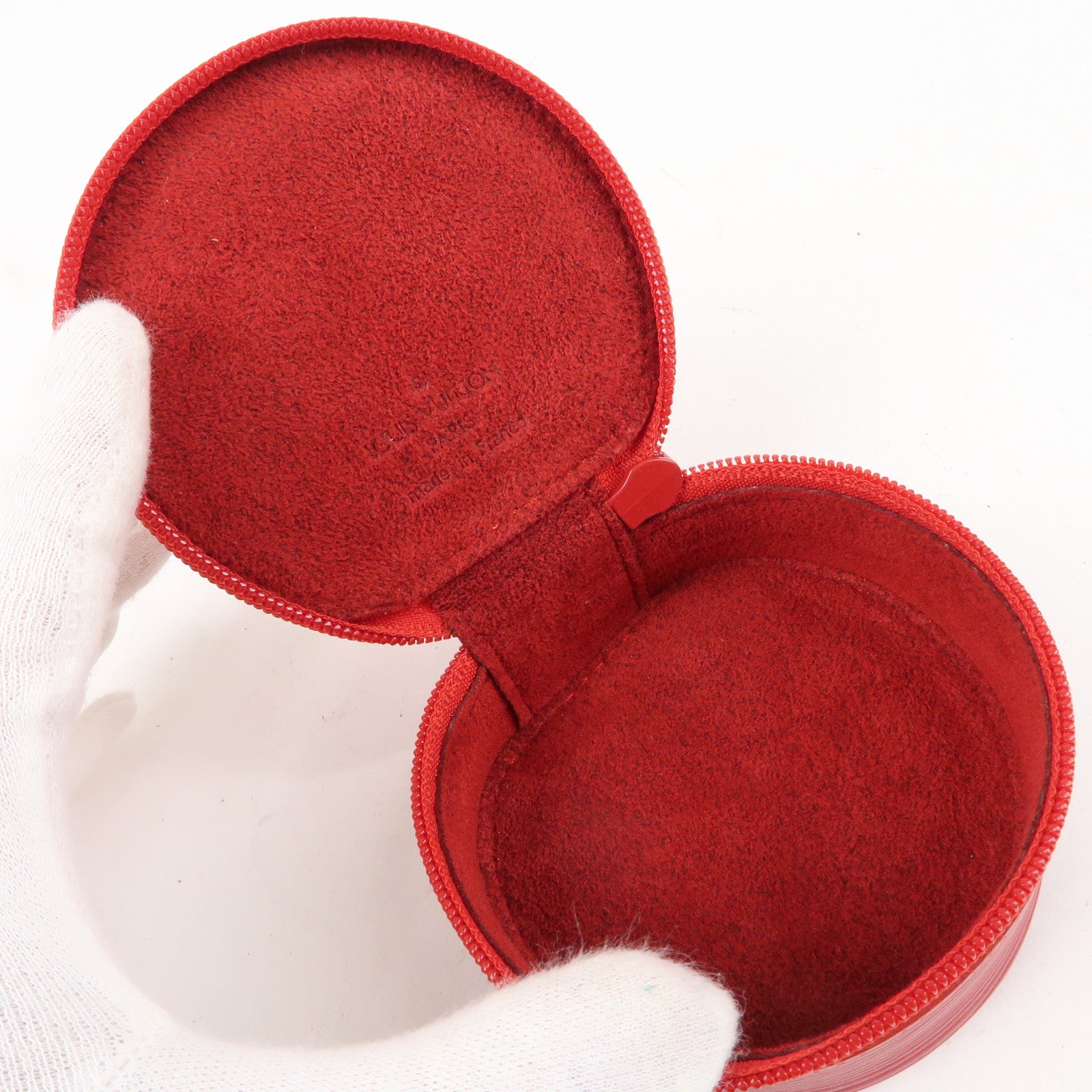 Louis Vuitton Red Epi Leather Ecrin Bijou Jewelry Case - BOPF