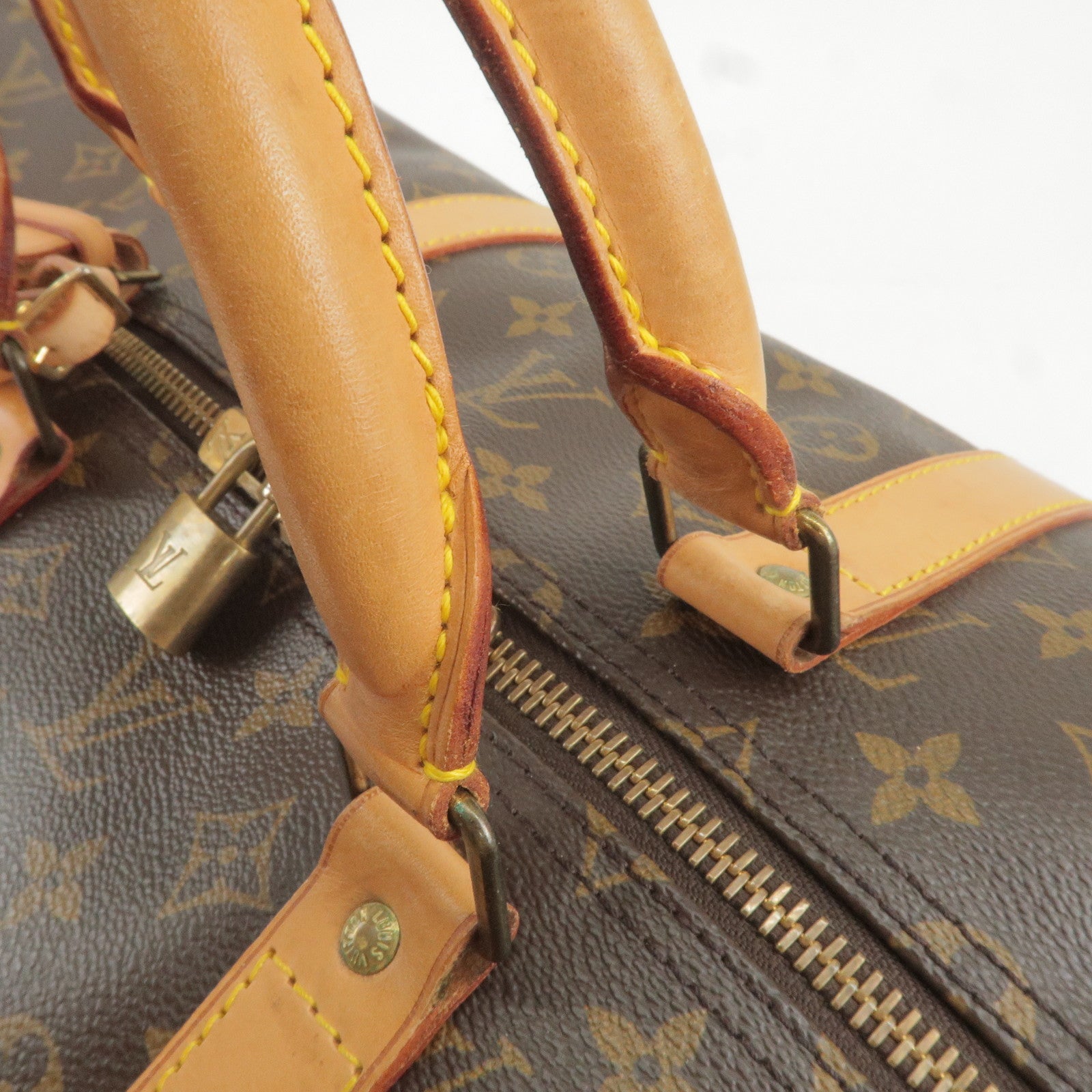 Pre-Owned Louis Vuitton Sac Plat NM Monogram Vernis Tote Bag - Pristine  Condition 