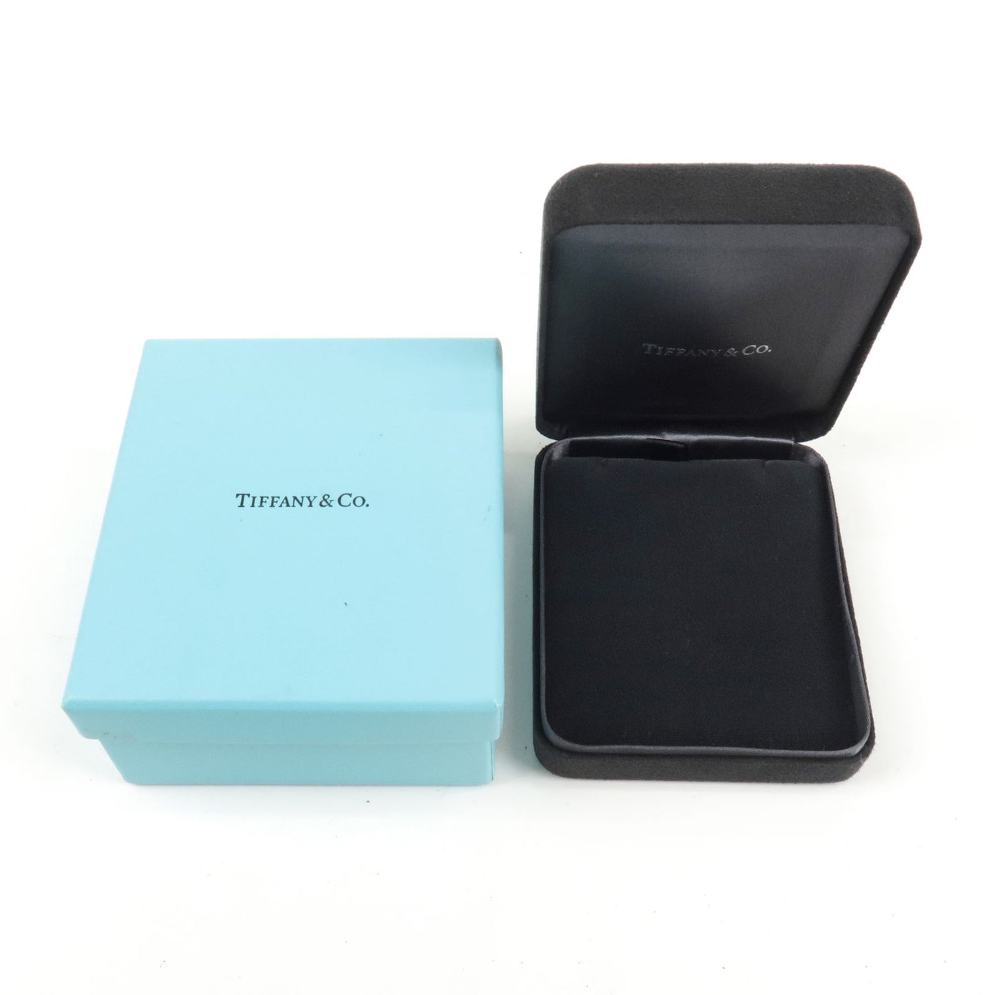 Tiffany&Co. Set of 2 Jewelry Box For Necklace Tiffany Blue