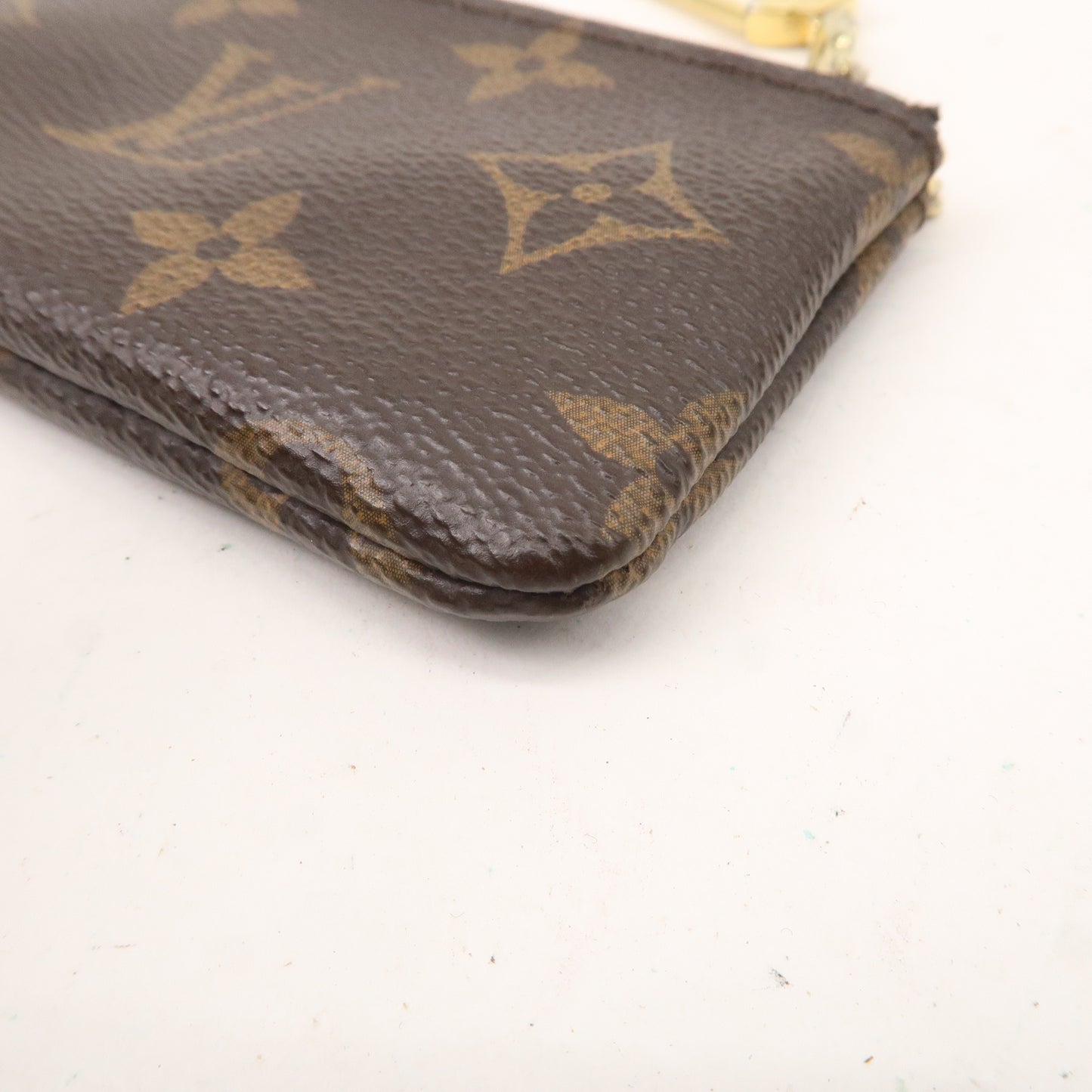 Louis Vuitton Monogram Pochette Cles Coin Case Key Case M62650