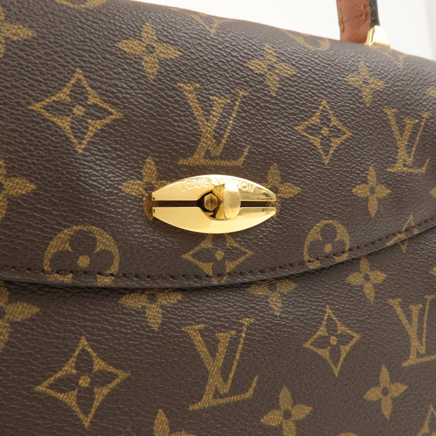 Louis Vuitton Monogram Marzelb Leather Canvas Hand Bag M51379