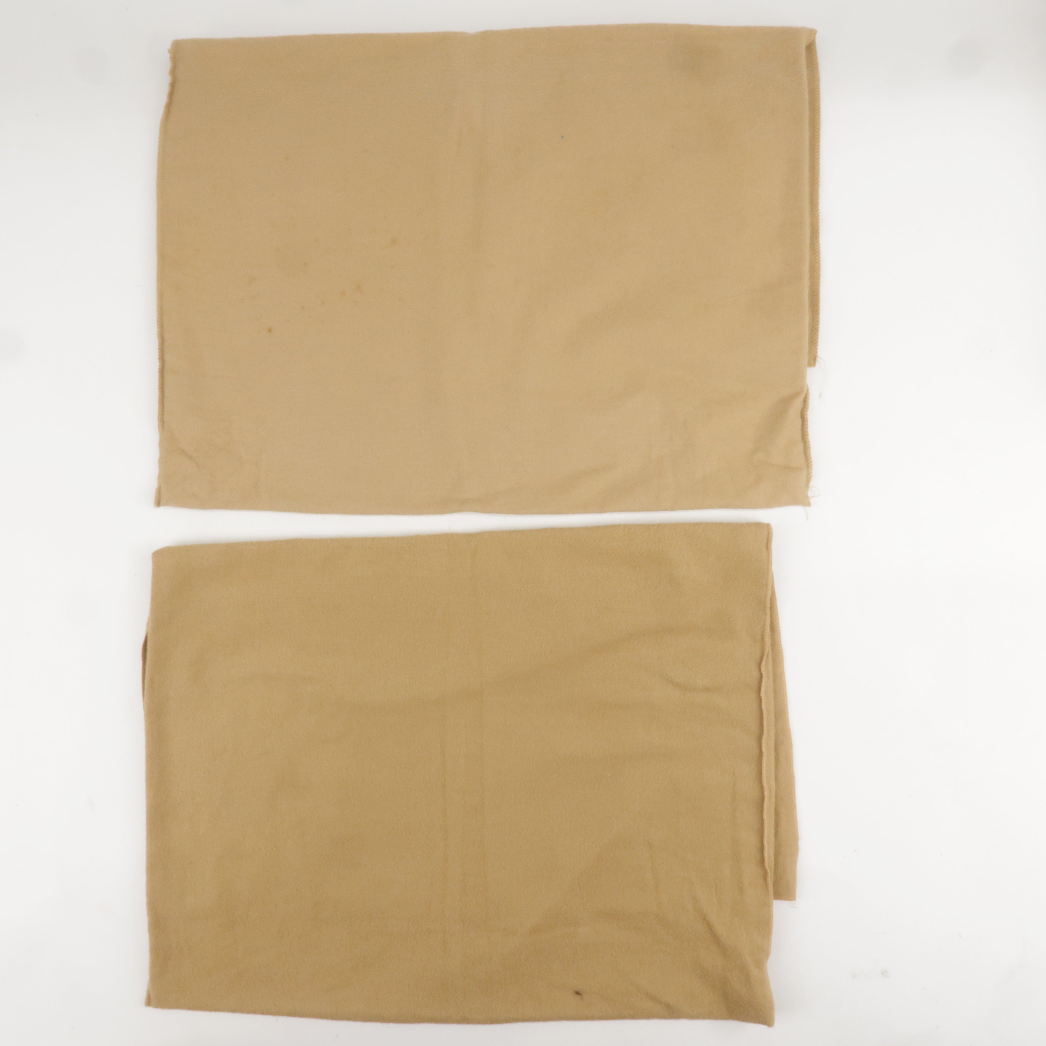 Louis Vuitton Set of 10 Dust Bag Flap Style Beige Brown