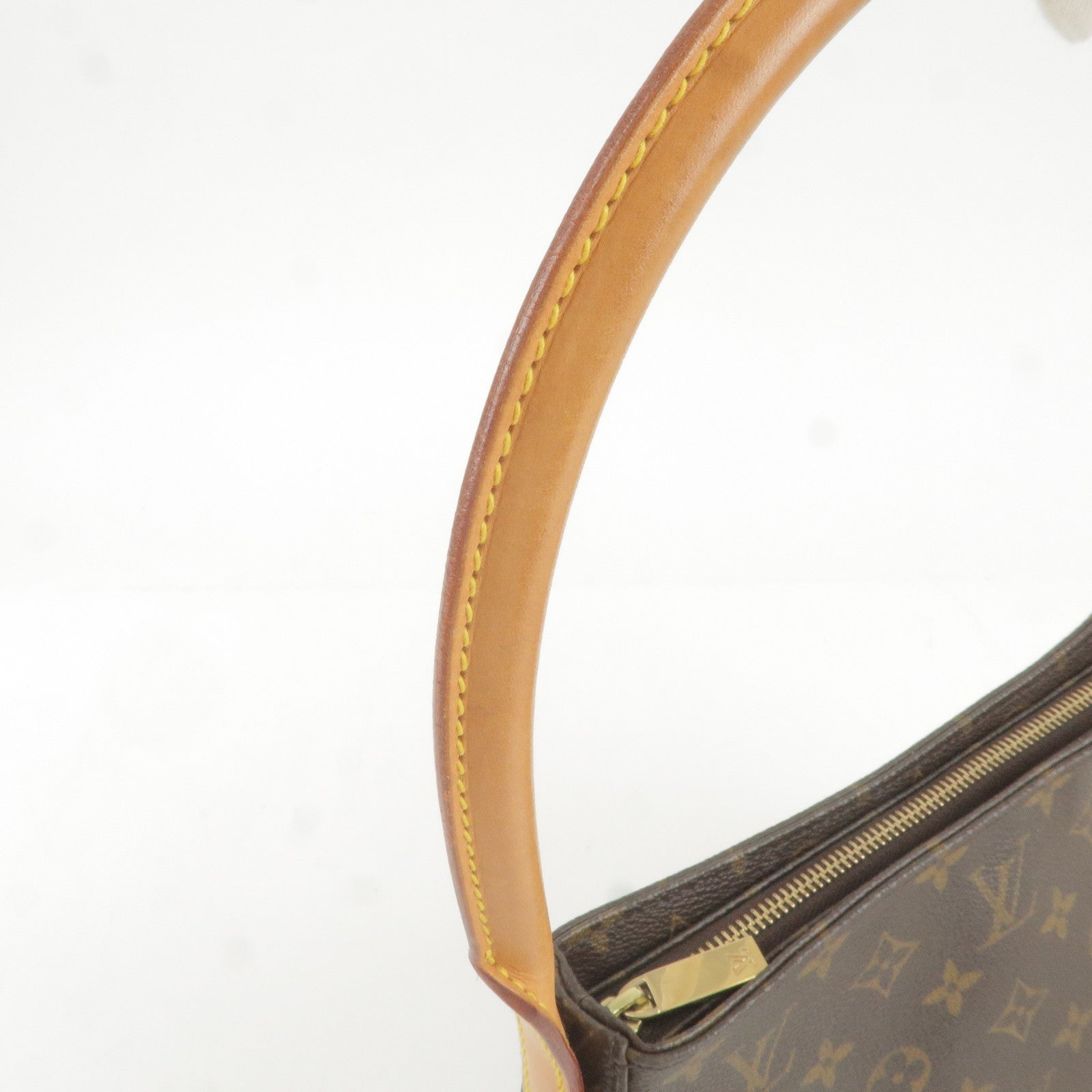 Brown Louis Vuitton Monogram Looping MM Shoulder Bag