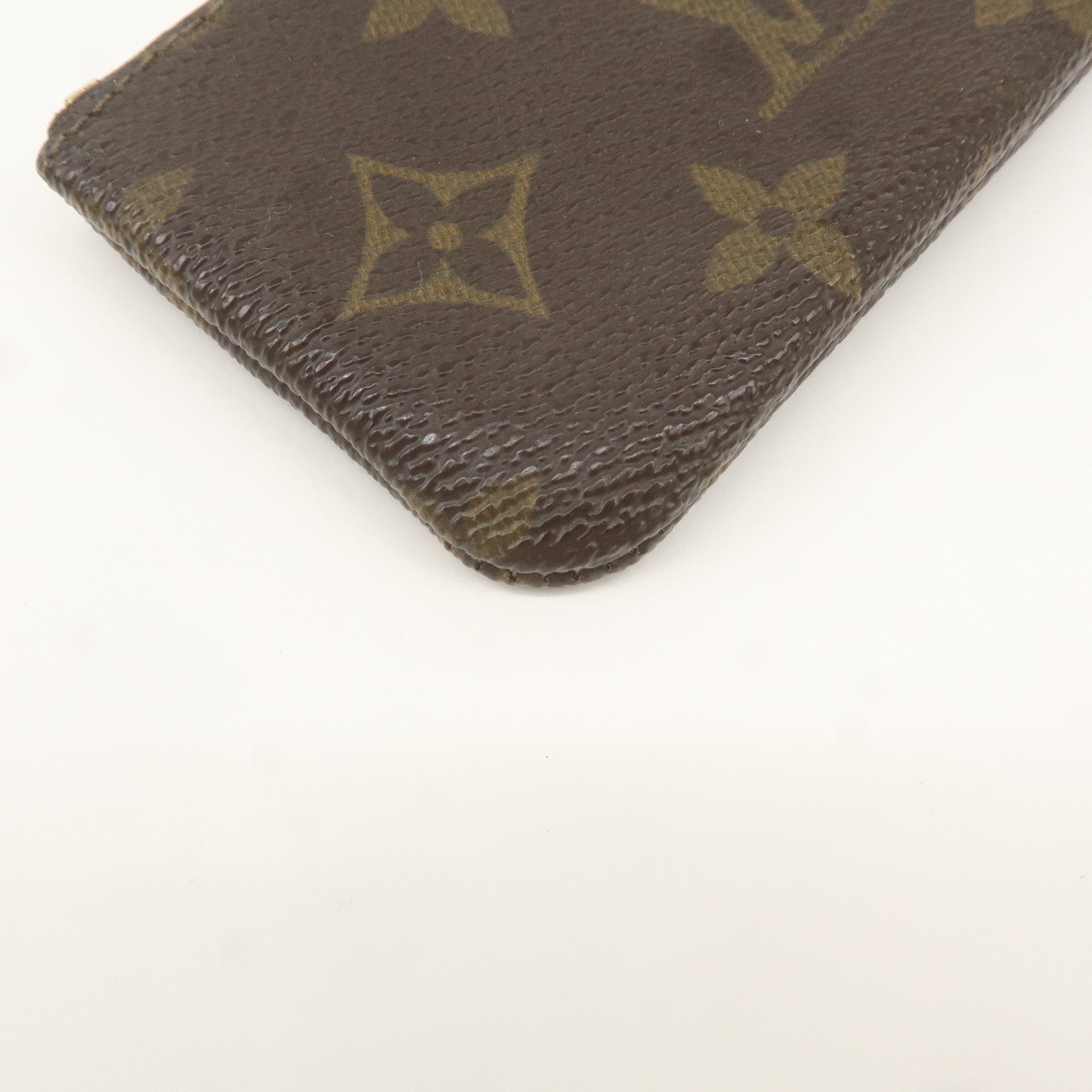 Louis Vuitton Monogram Pochette Cles Coin Case Key Case M62650