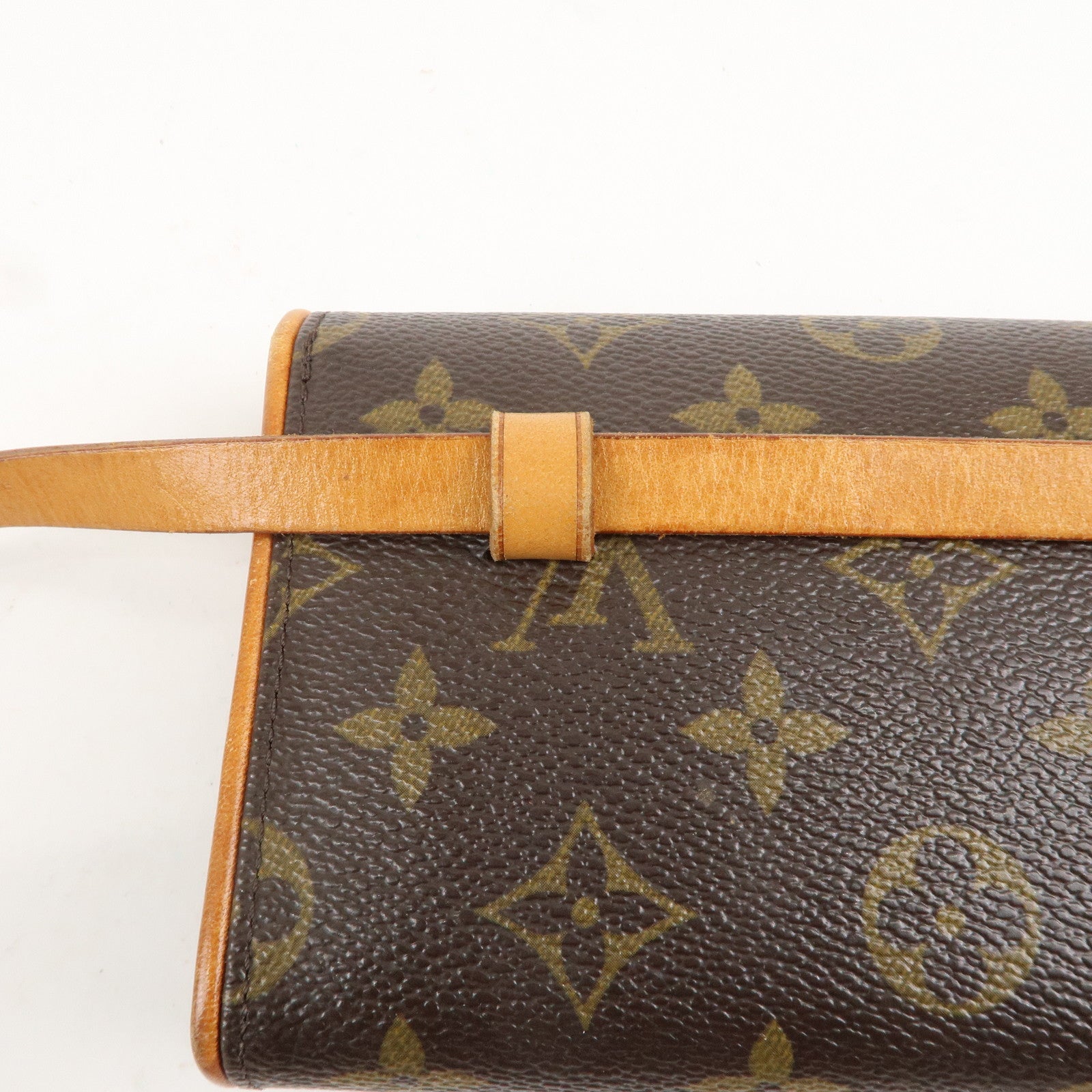 Louis Vuitton Monogram Pochette Florentine Waist Bag SizeXS M51855