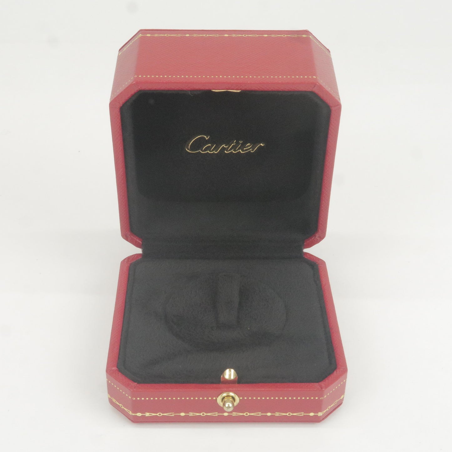Cartier Set of 2 Ring Box Jewelry Box For Ring Red