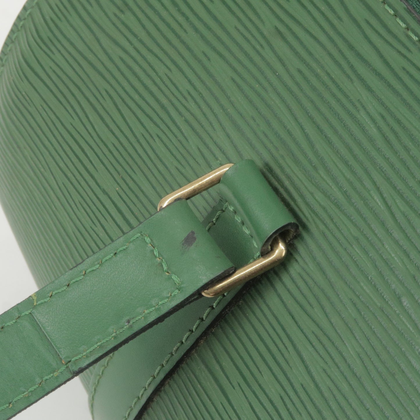 Louis Vuitton Epi Soufflot Shoulder Bag Hand Bag Green M52224