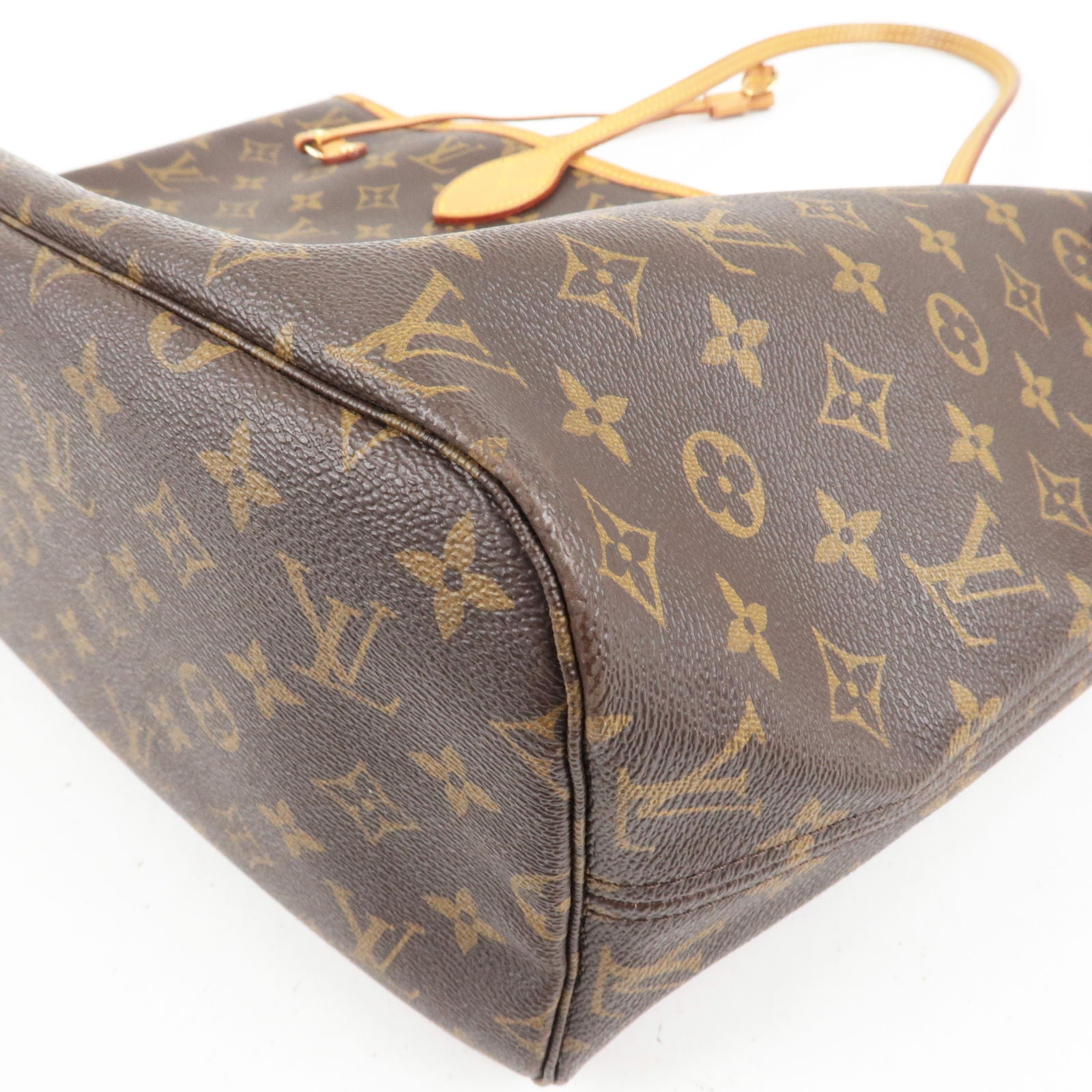 Louis Vuitton Monogram Neverfull Mm Tote Bag M40156 Lv