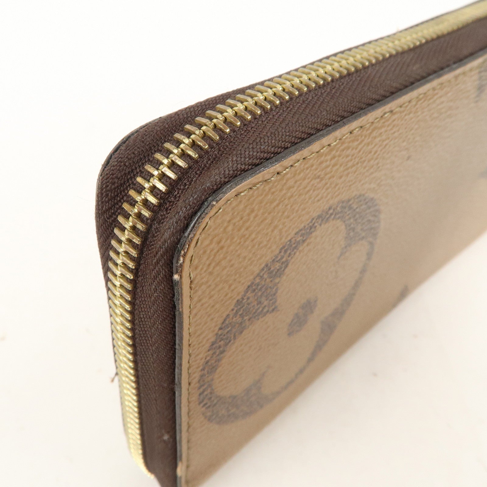 Louis Vuitton, Bags, Louis Vuitton Giant Monogram Reverse Zippy Wallet