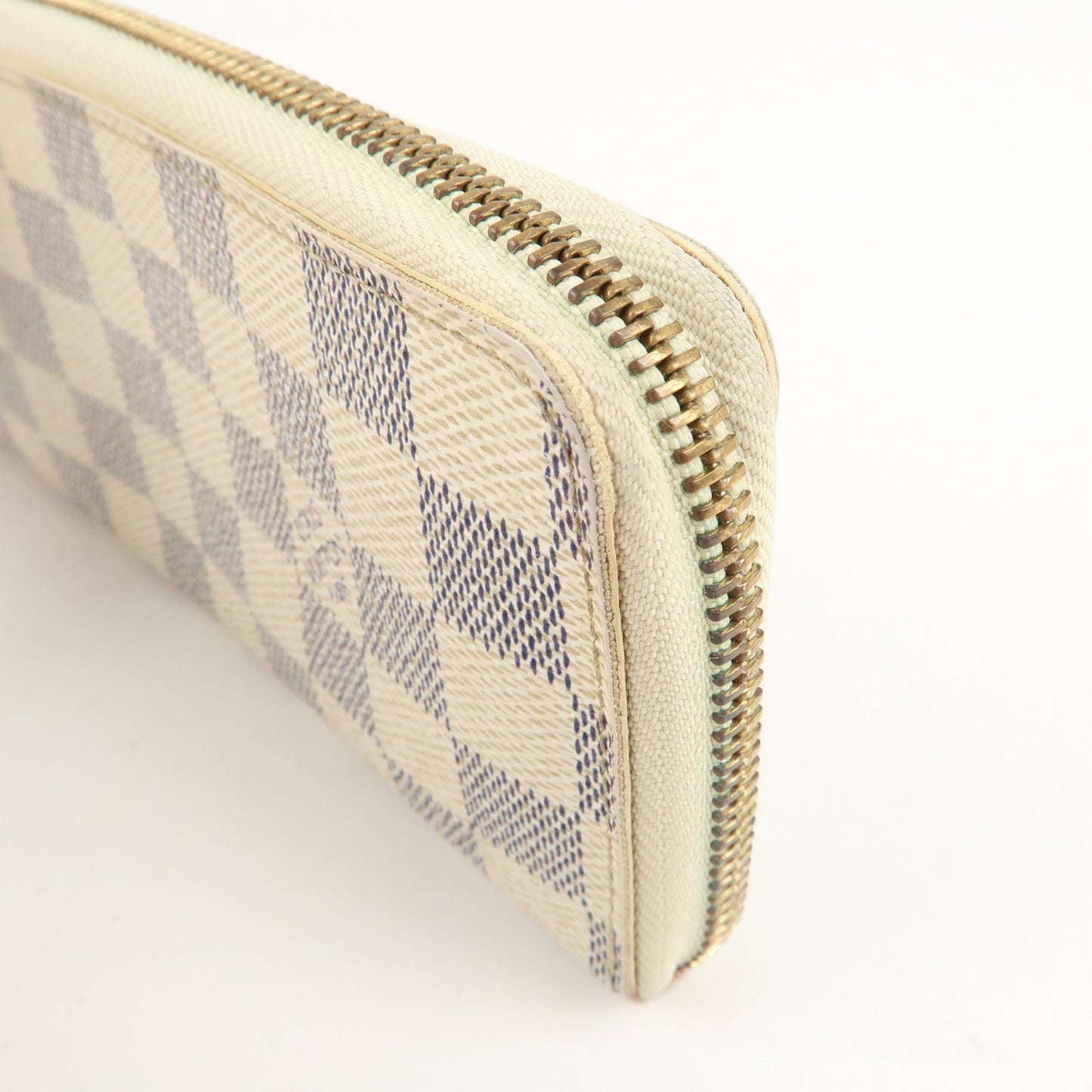 Louis Vuitton Long Wallet Damier Azur Portefeuille Clemence N61210