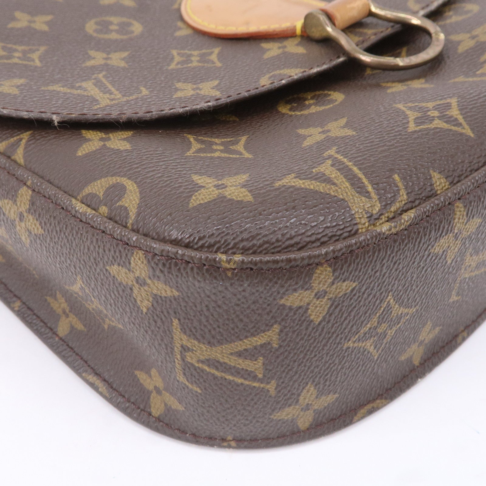 Louis Vuitton, Bags, Auth Louis Vuitton Monogram Saint Cloud Gm Shoulder  Cross Bag M5242 Lv