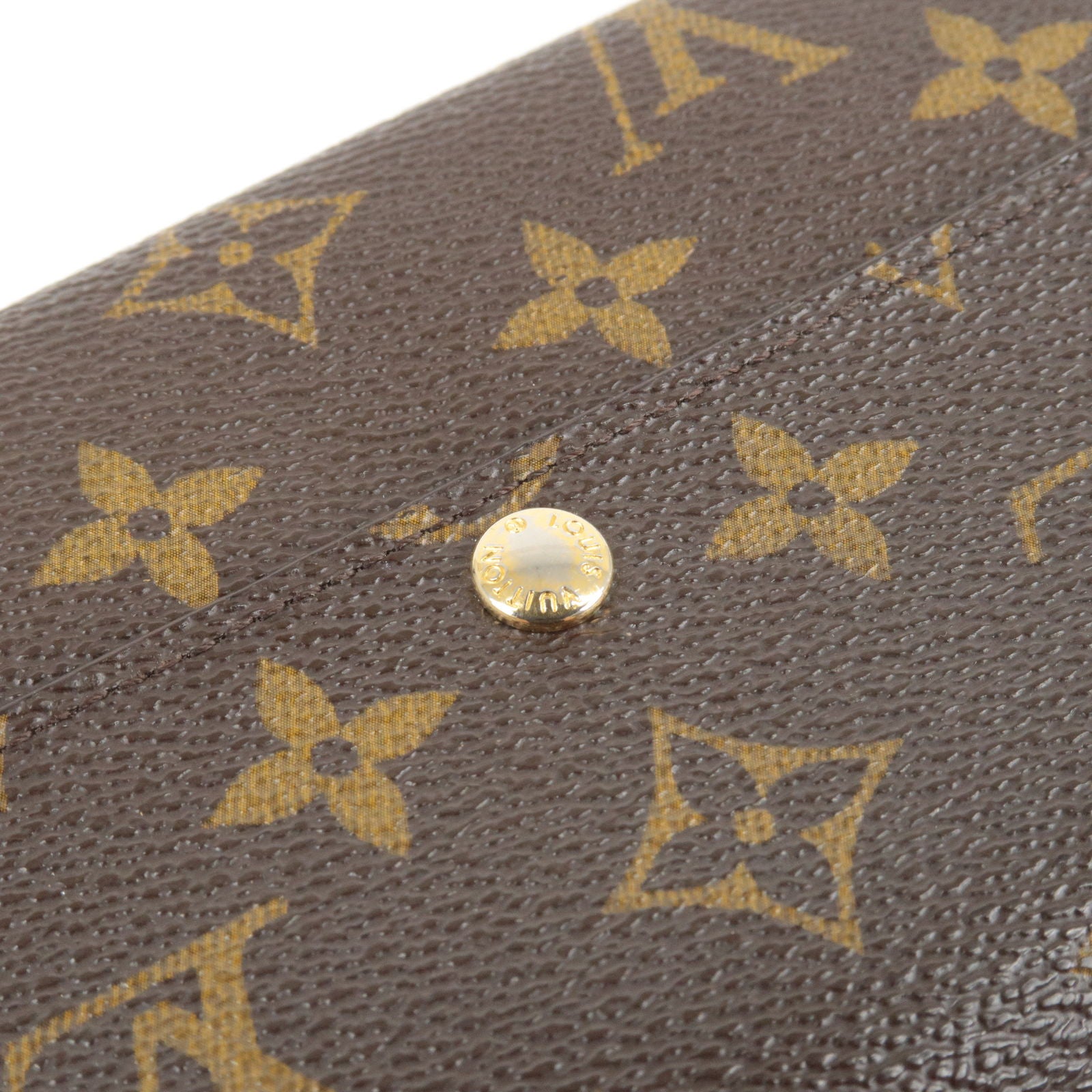 Louis Vuitton Portefeuille Yellow Leather Wallet (Pre-Owned)