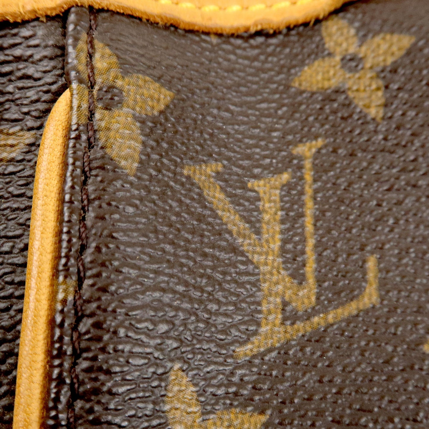 Louis Vuitton Monogram Galliera PM Shoulder Bag Brown M56382